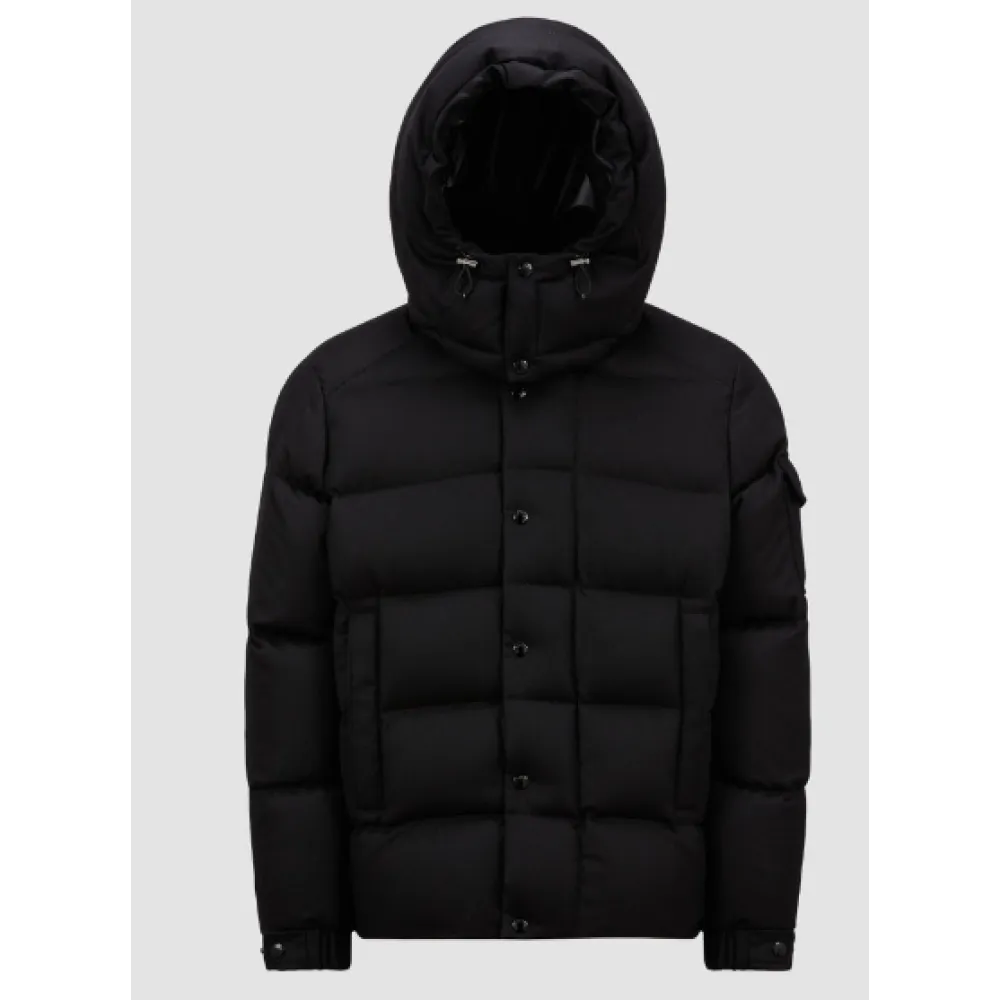 Moncler Vezere Flannel Short Down Jacket