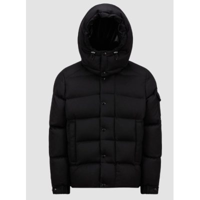 Moncler Vezere Flannel Short Down Jacket 01