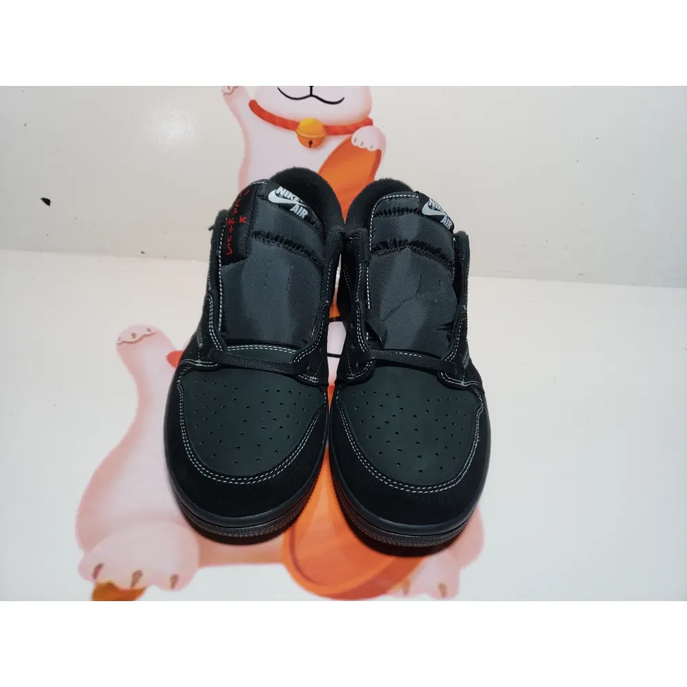 PKGoden  |  Jordan 1 Retro Low OG SP Travis Scott Black Phantom,DM7866-001