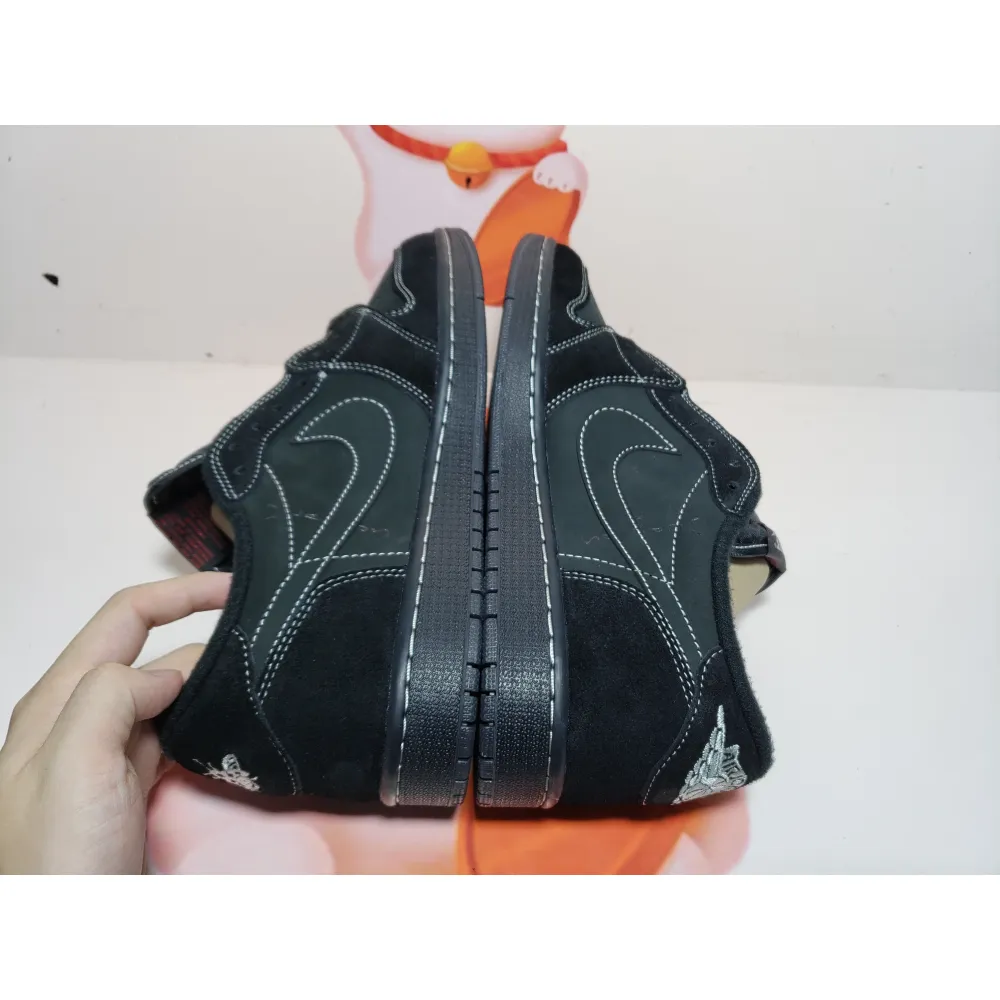 PKGoden  |  Jordan 1 Retro Low OG SP Travis Scott Black Phantom,DM7866-001