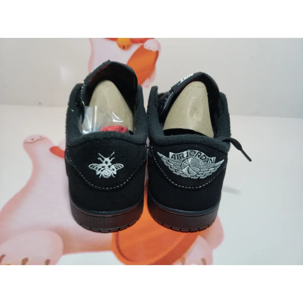 PKGoden  |  Jordan 1 Retro Low OG SP Travis Scott Black Phantom,DM7866-001