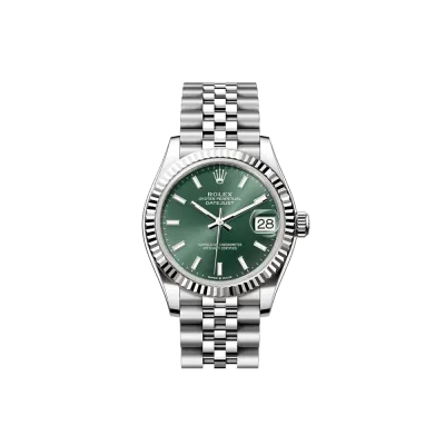 Rolex Datejust 31 Oyster-31 mm-Oystersteel and White Gold Reference 278274, m278274-0018 Watch 01