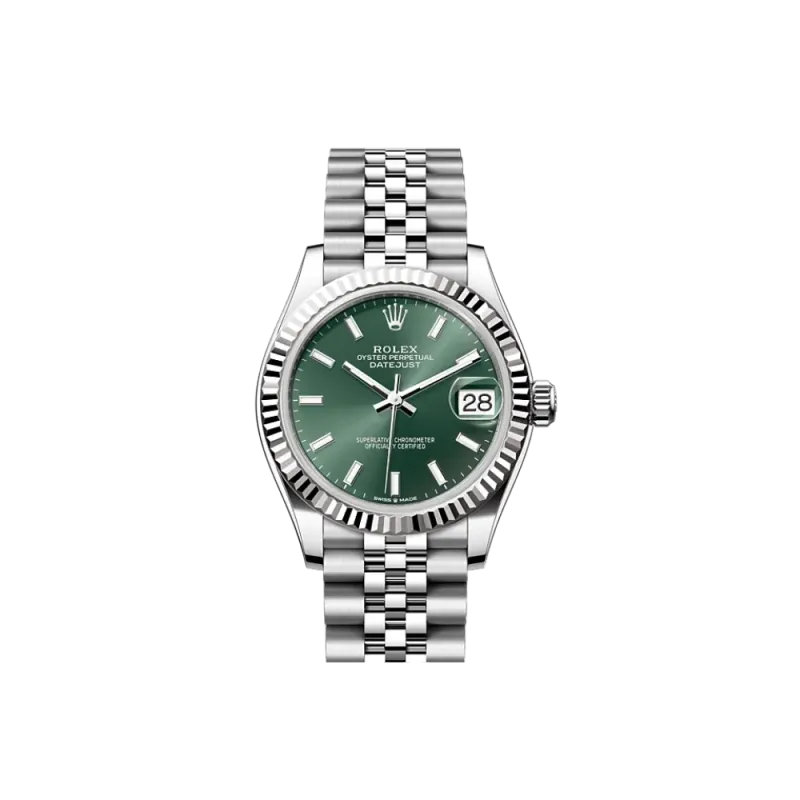 Rolex Datejust 31 Oyster-31 mm-Oystersteel and White Gold Reference 278274, m278274-0018 Watch