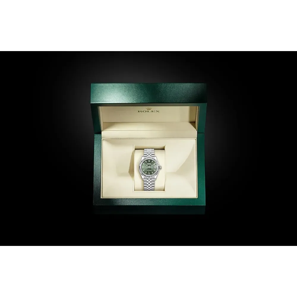 Rolex Datejust 31 Oyster-31 mm-Oystersteel and White Gold Reference 278274, m278274-0018 Watch