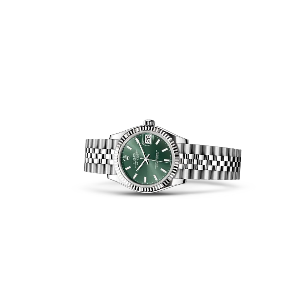Rolex Datejust 31 Oyster-31 mm-Oystersteel and White Gold Reference 278274, m278274-0018 Watch