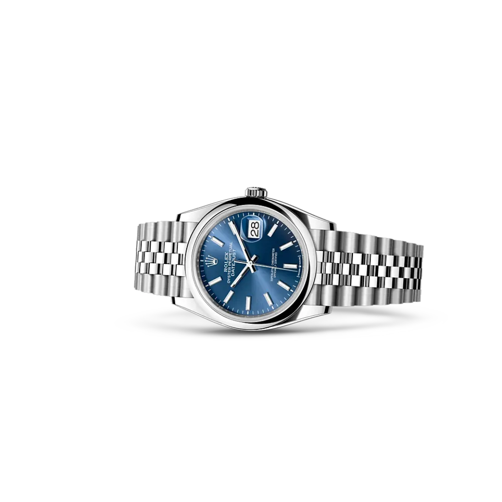 Rolex Datejust 36 Oyster-36 mm-Oystersteel and Reference 126200 m126200-0005 Watch