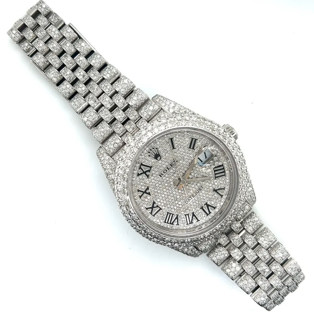Rolex Datejust 41MM Diamond Studded Watch