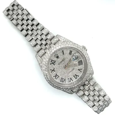 Rolex Datejust 41MM Diamond Studded Watch 02
