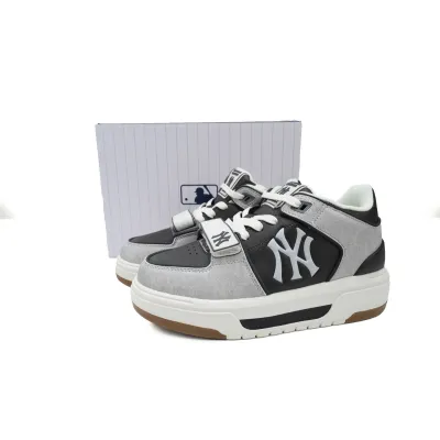 H12 Giày MLB Chunky Liner Mid Basic New York Yankees 3ASXLMB3N-50BKS  02