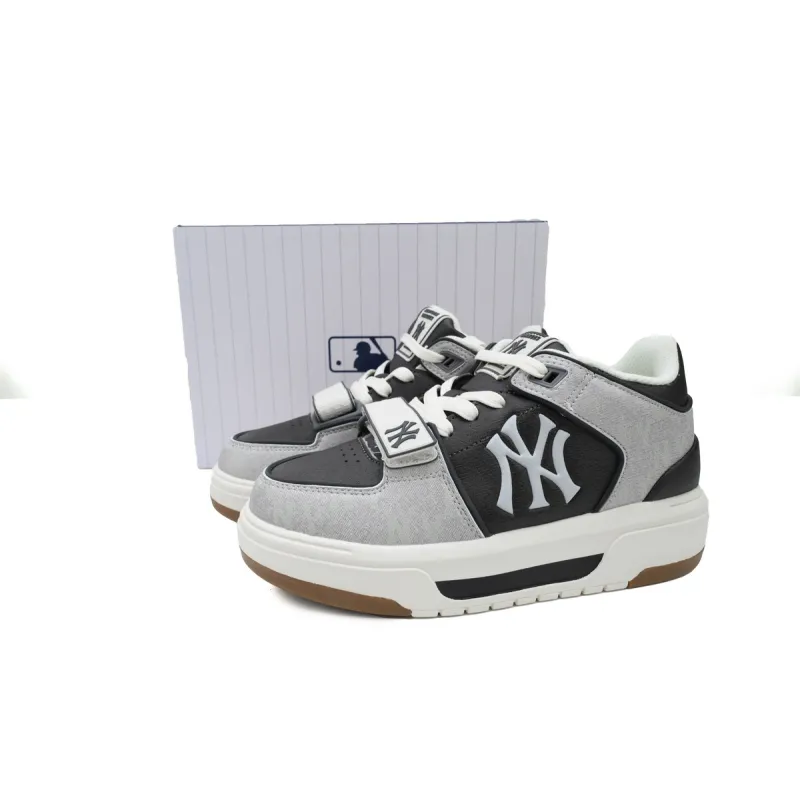 H12 Giày MLB Chunky Liner Mid Basic New York Yankees 3ASXLMB3N-50BKS 