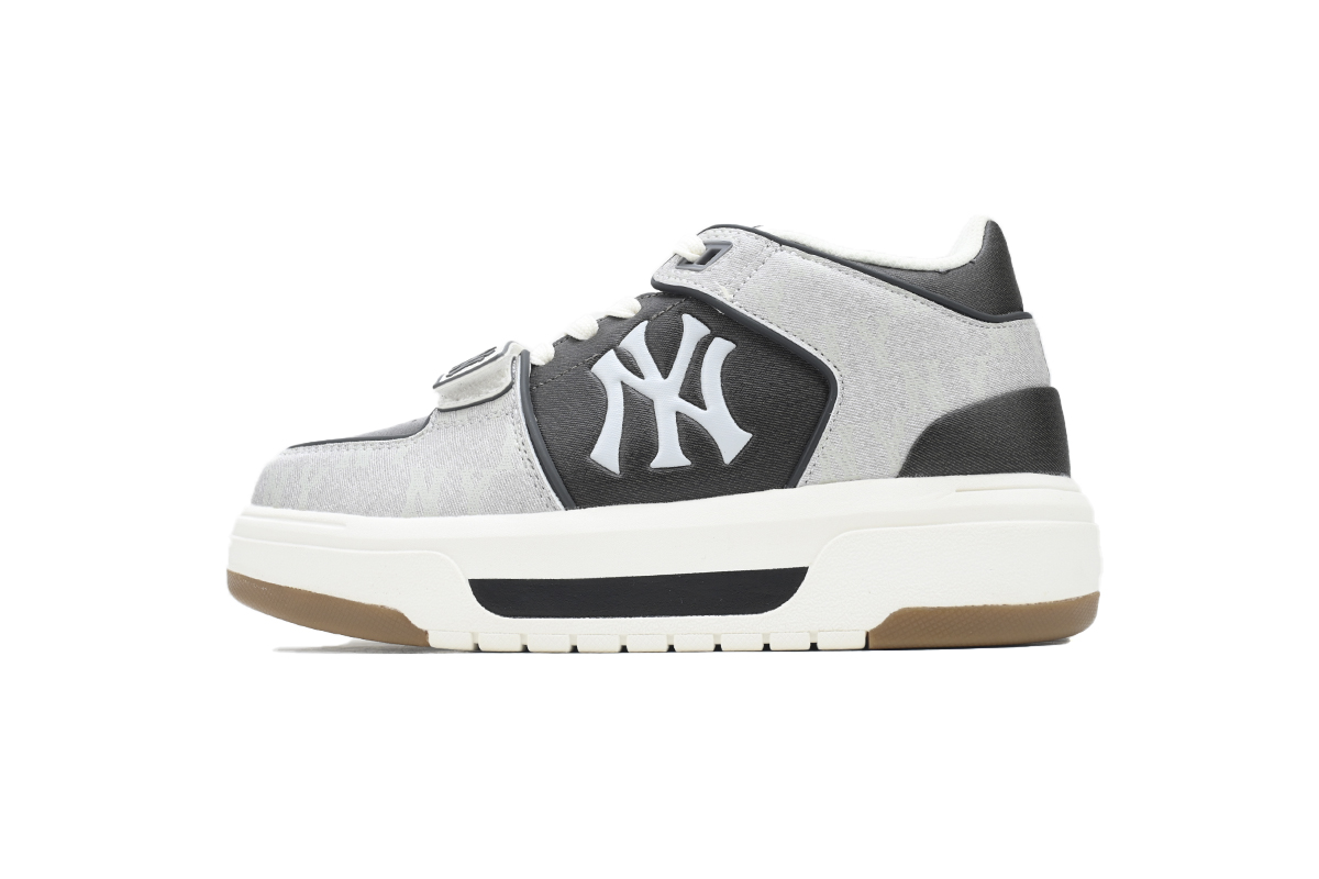 Giày MLB Chunky Liner Mid Basic New York Yankees 3ASXLMB3N-50BKS 