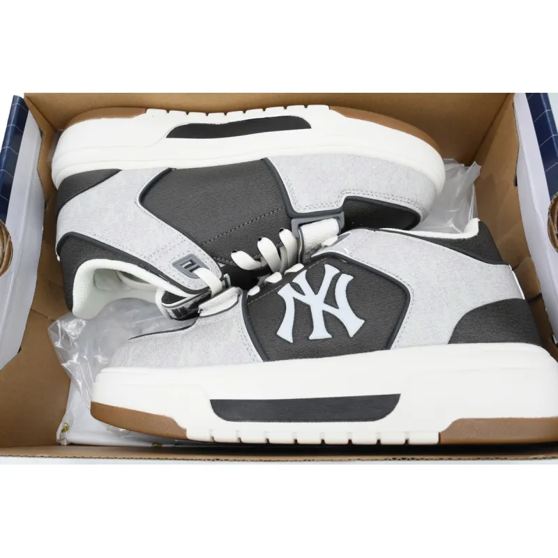 H12 Giày MLB Chunky Liner Mid Basic New York Yankees 3ASXLMB3N-50BKS 