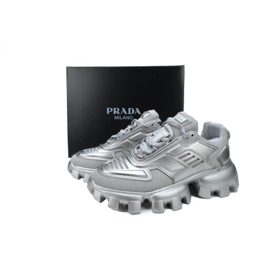 Prada Sneakers Silvery 02