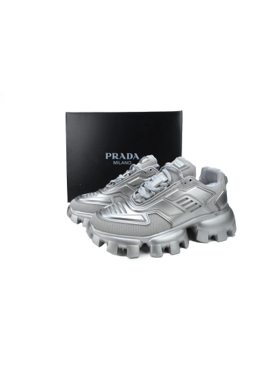 PKGoden Prada Sneakers Silvery 02