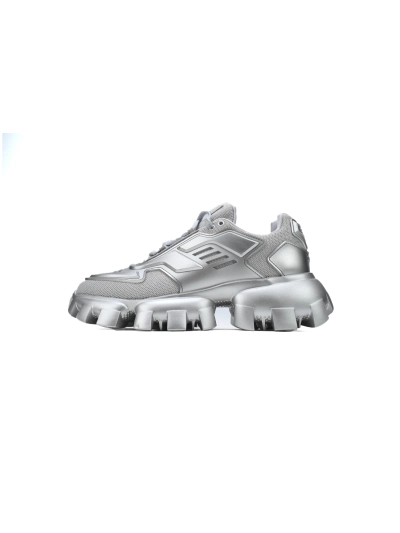PKGoden Prada Sneakers Silvery 01