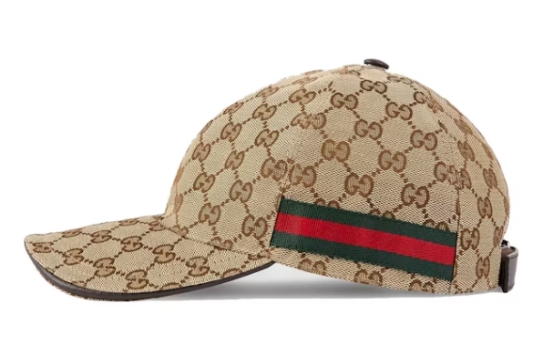 Gucci Original GG Canvas Baseball Hat with Web