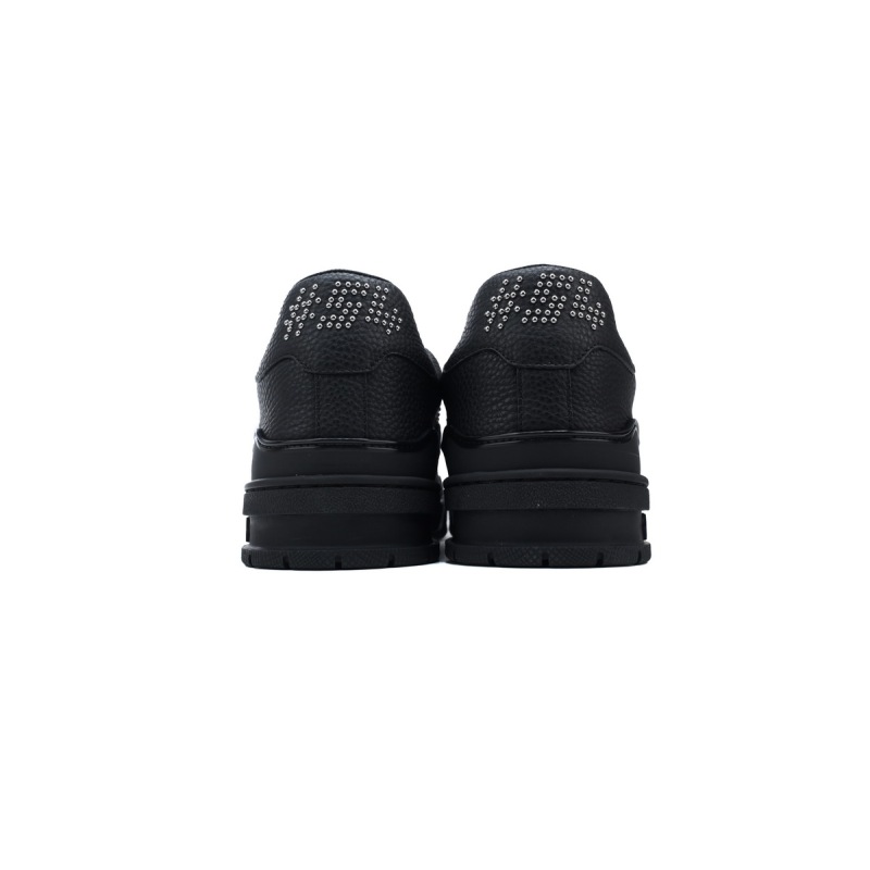 PKGoden LOUIS VUITTON Trainer Black rivets