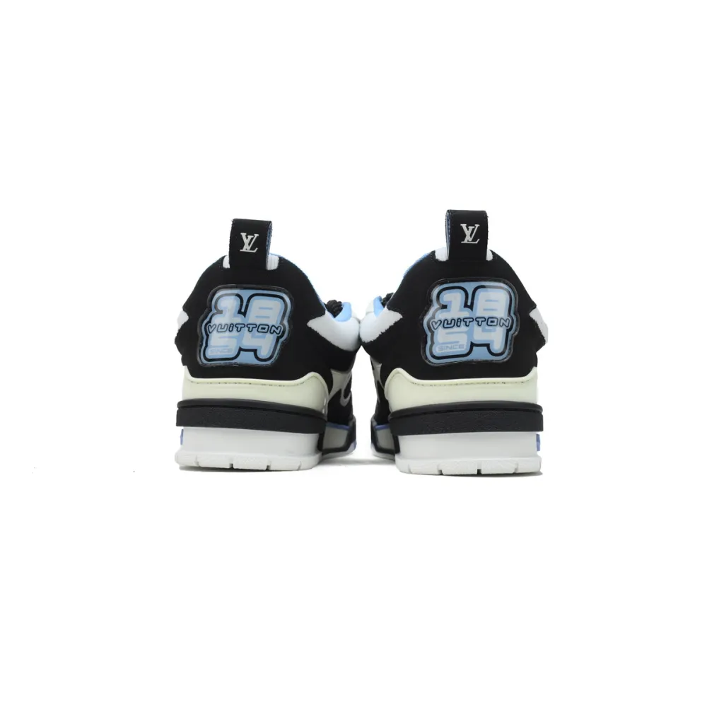 PKGoden LOUIS VUITTON Trainer Skate SK8 Black Blue