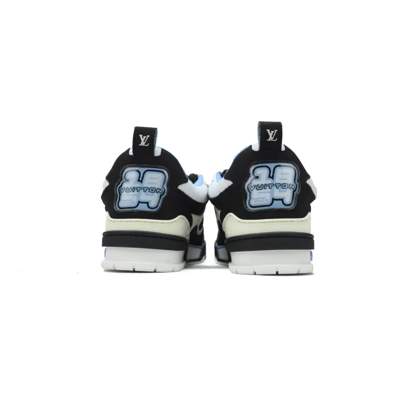PKGoden LOUIS VUITTON Trainer Skate SK8 Black Blue