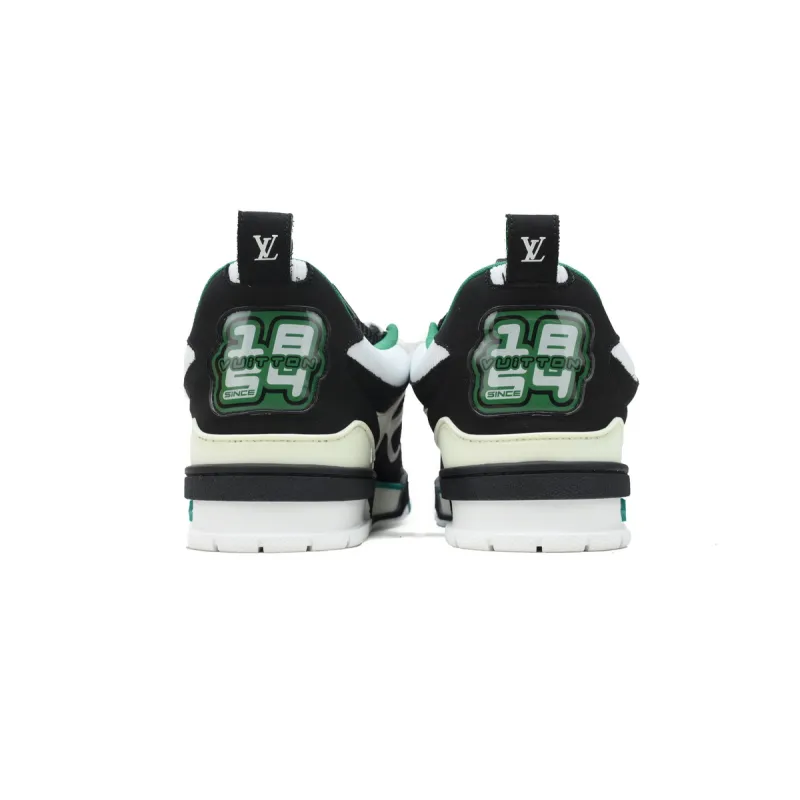 PKGoden LOUIS VUITTON Trainer Skate SK8 Black Green