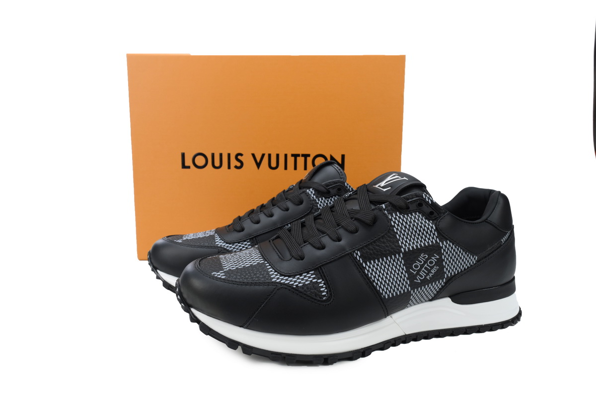 PKGoden LV Run Away Black White RA Black and White Grid