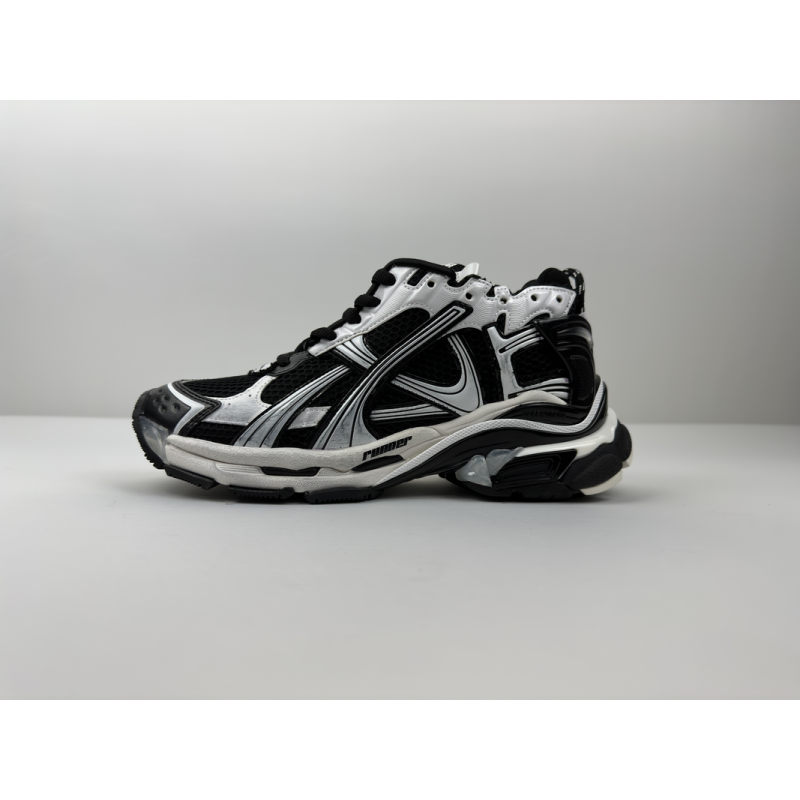 PKGoden Balenciaga 7.5th Runner White Black
