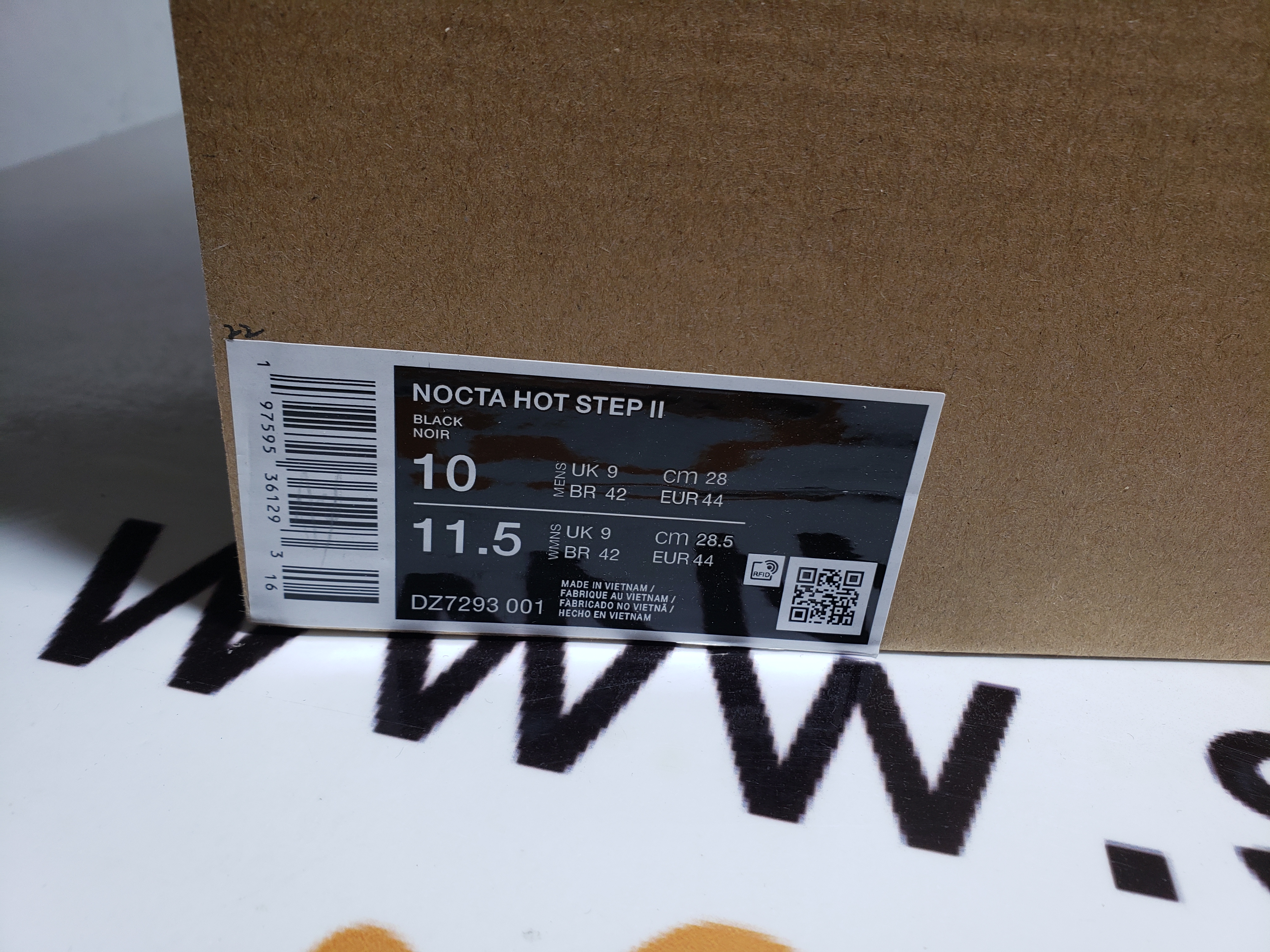 PKGoden Hot Step 2 Drake NOCTA Black