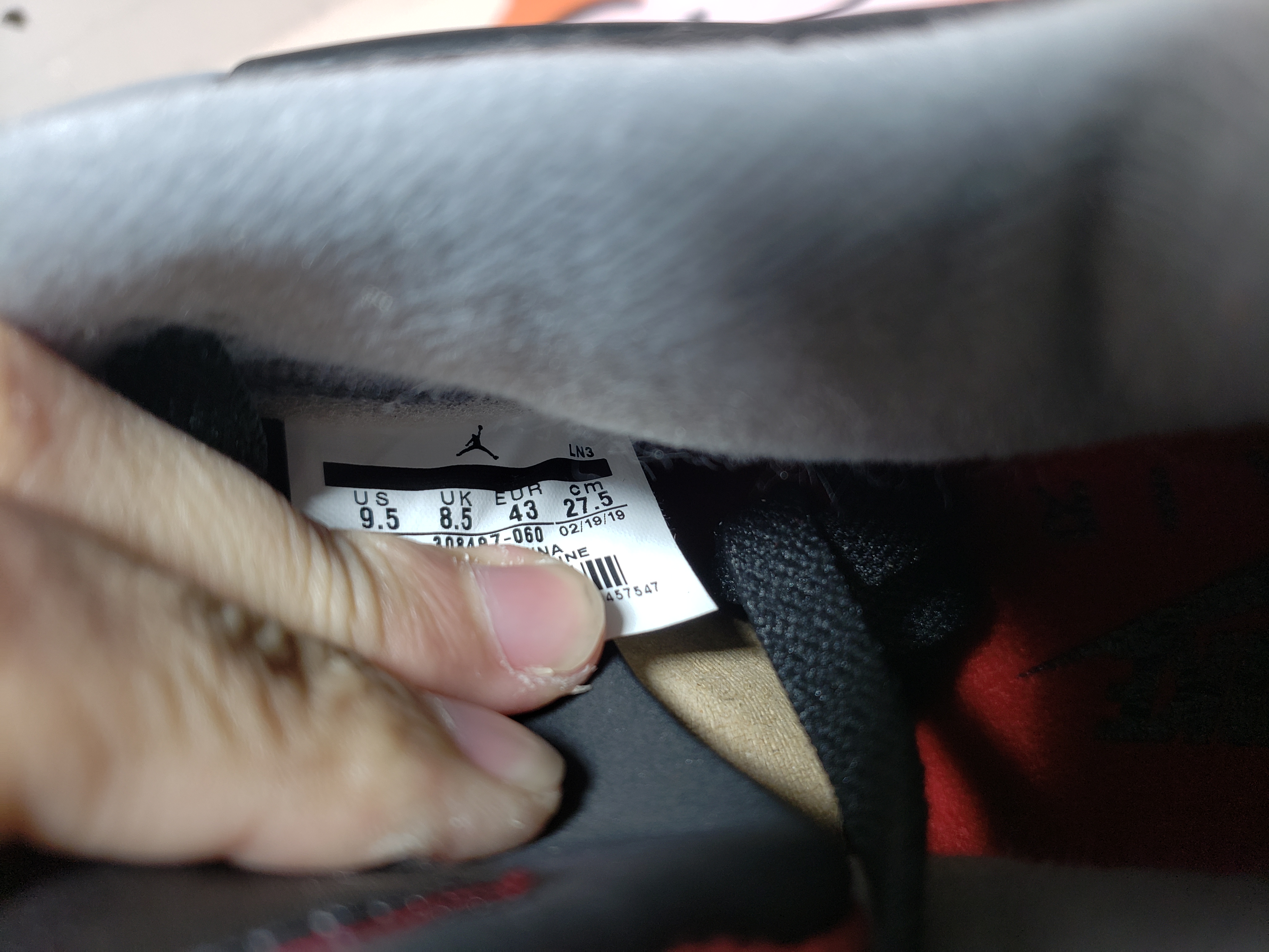 PKGoden Jordan 4 Retro Bred (2019) 308497-060