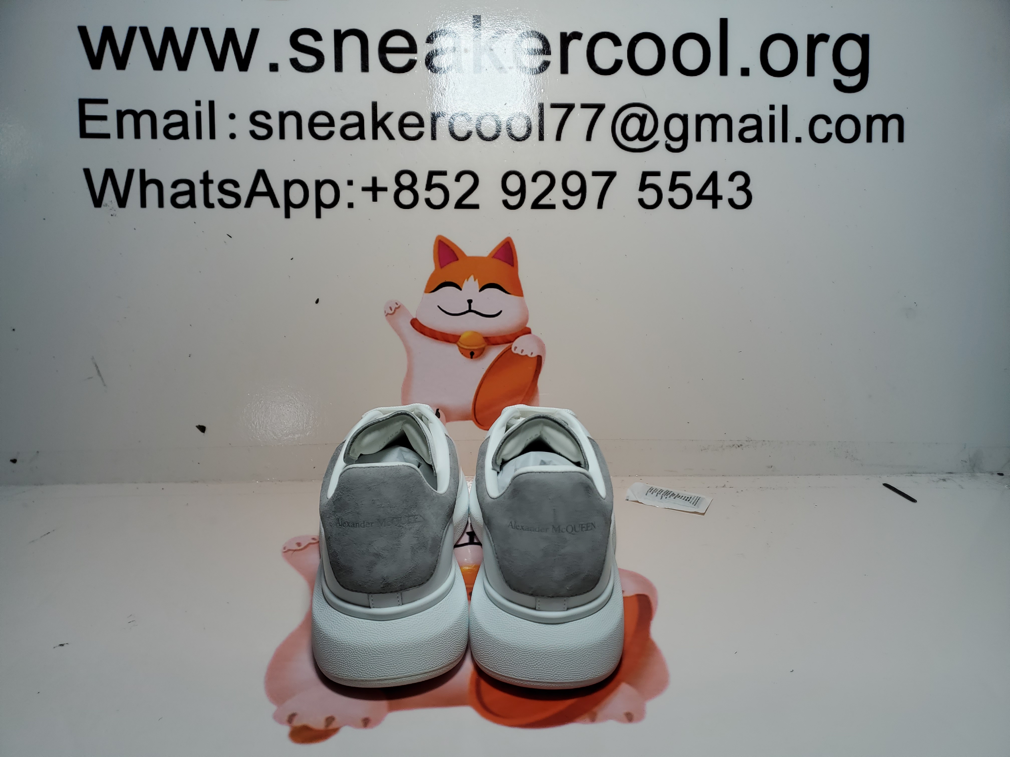 PKGoden Alexander McQueen Sneaker Gray Velvet