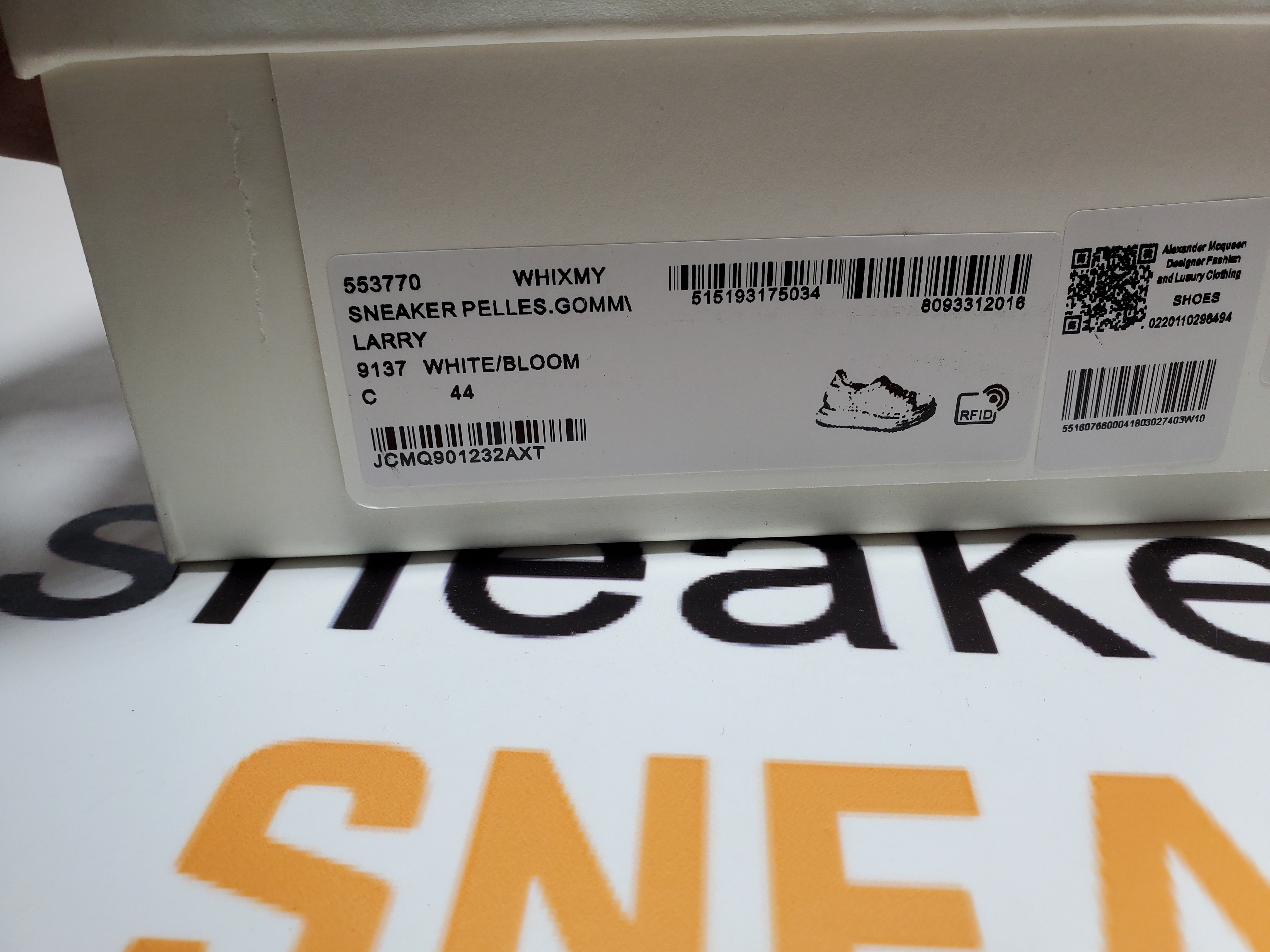 PKGoden Alexander McQueen Sneaker Gray Velvet