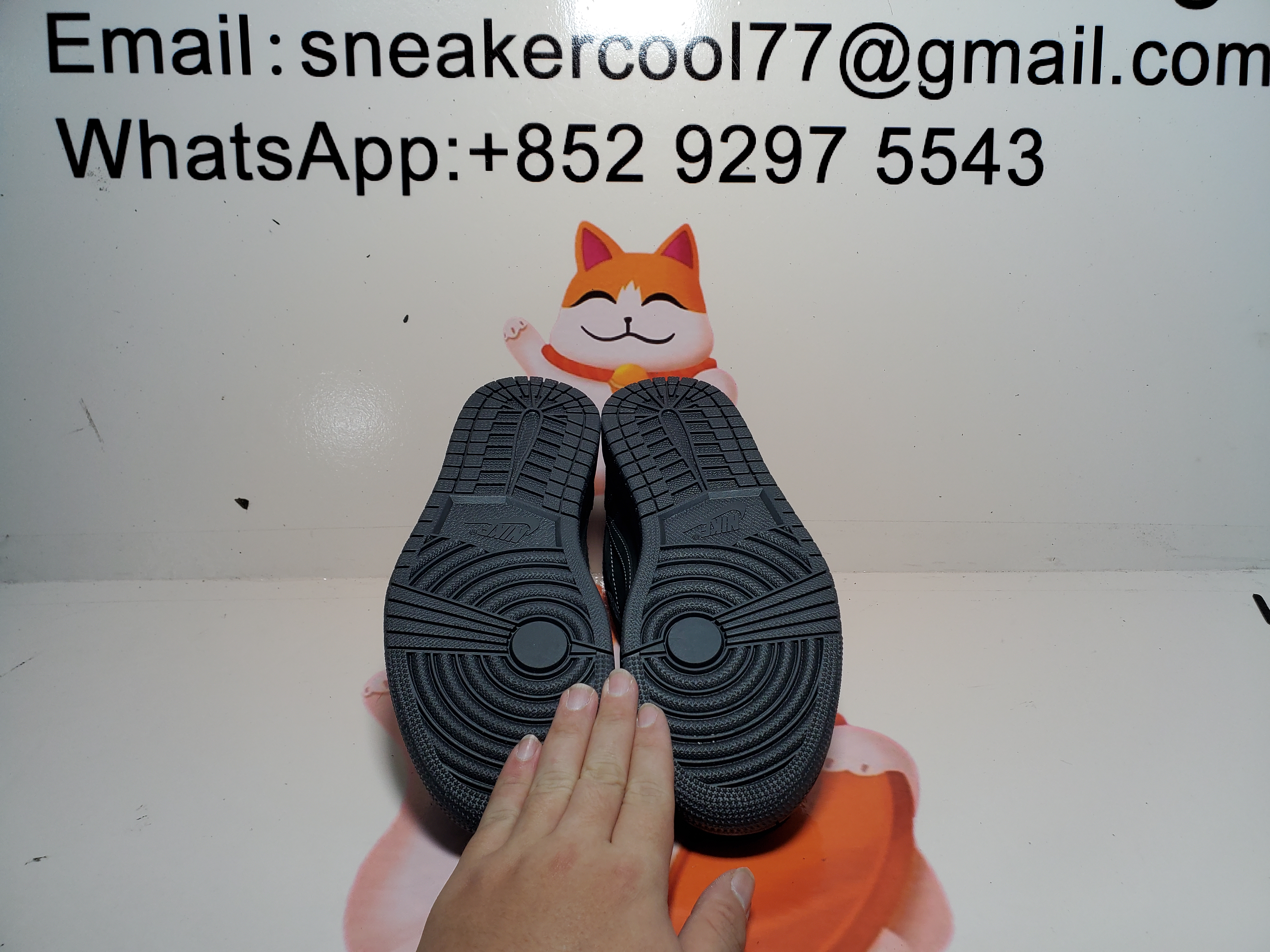 PKgoden Travis Scott x Jordan 1 Low Black Phantom DM7866-001