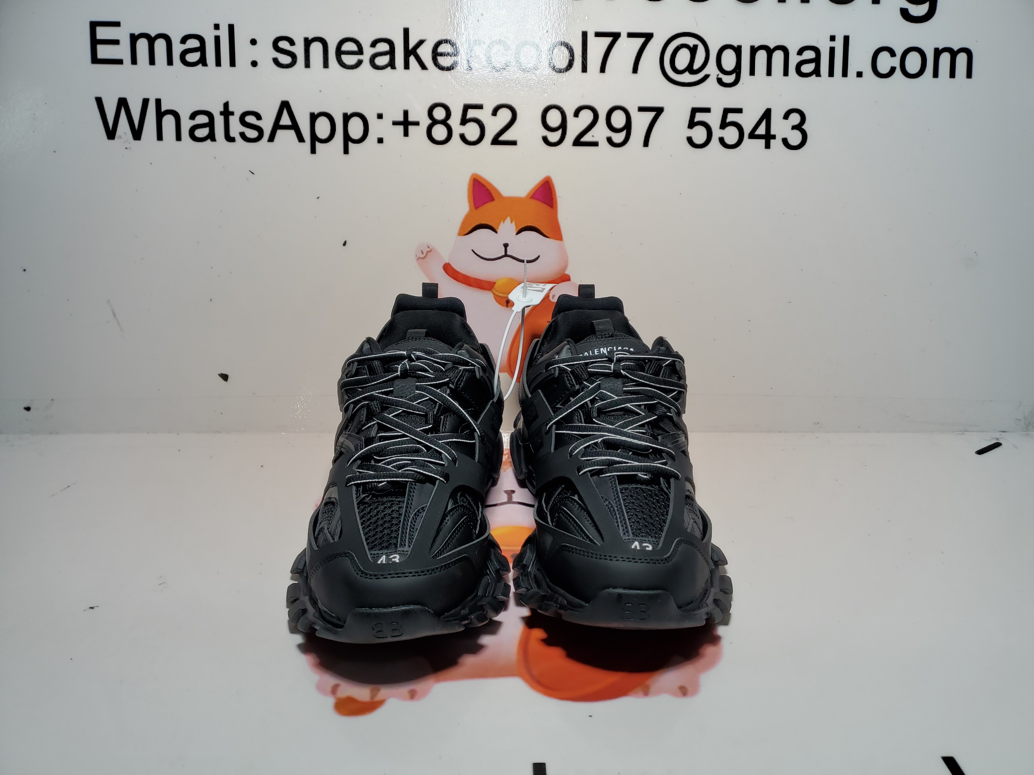 Balenciaga 3rd Track Sneaker Black