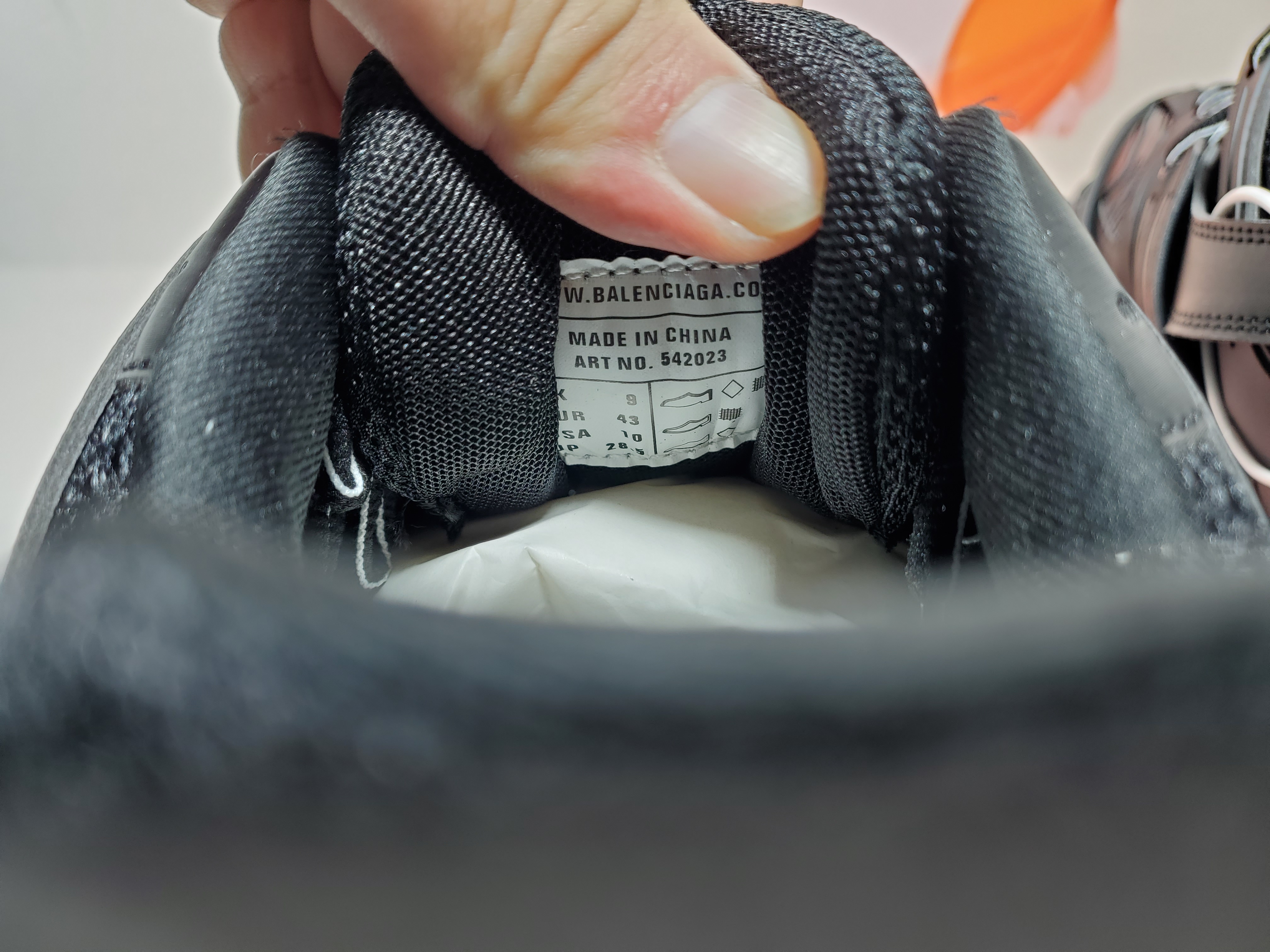 Balenciaga 3rd Track Sneaker Black