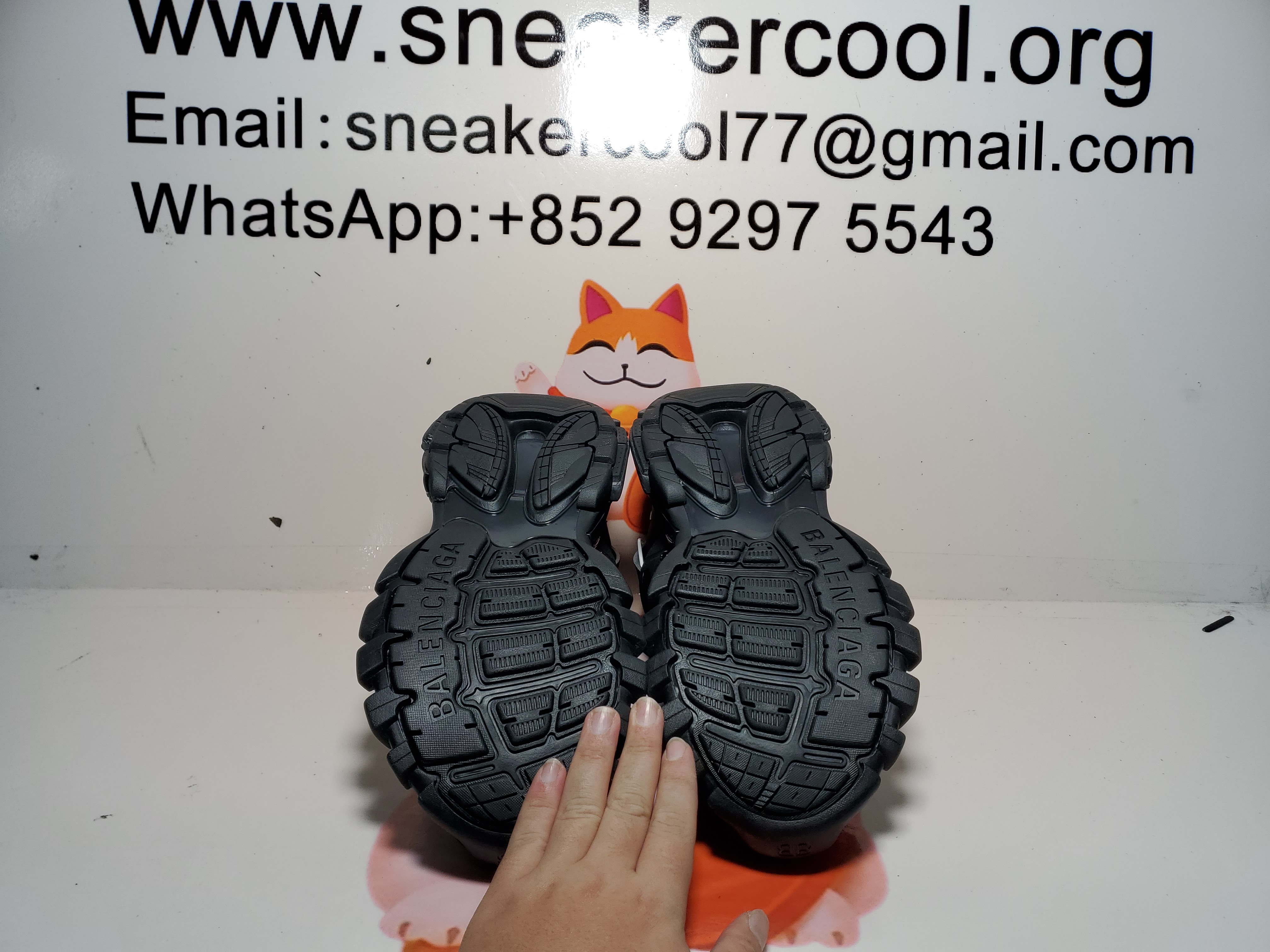 Balenciaga 3rd Track Sneaker Black