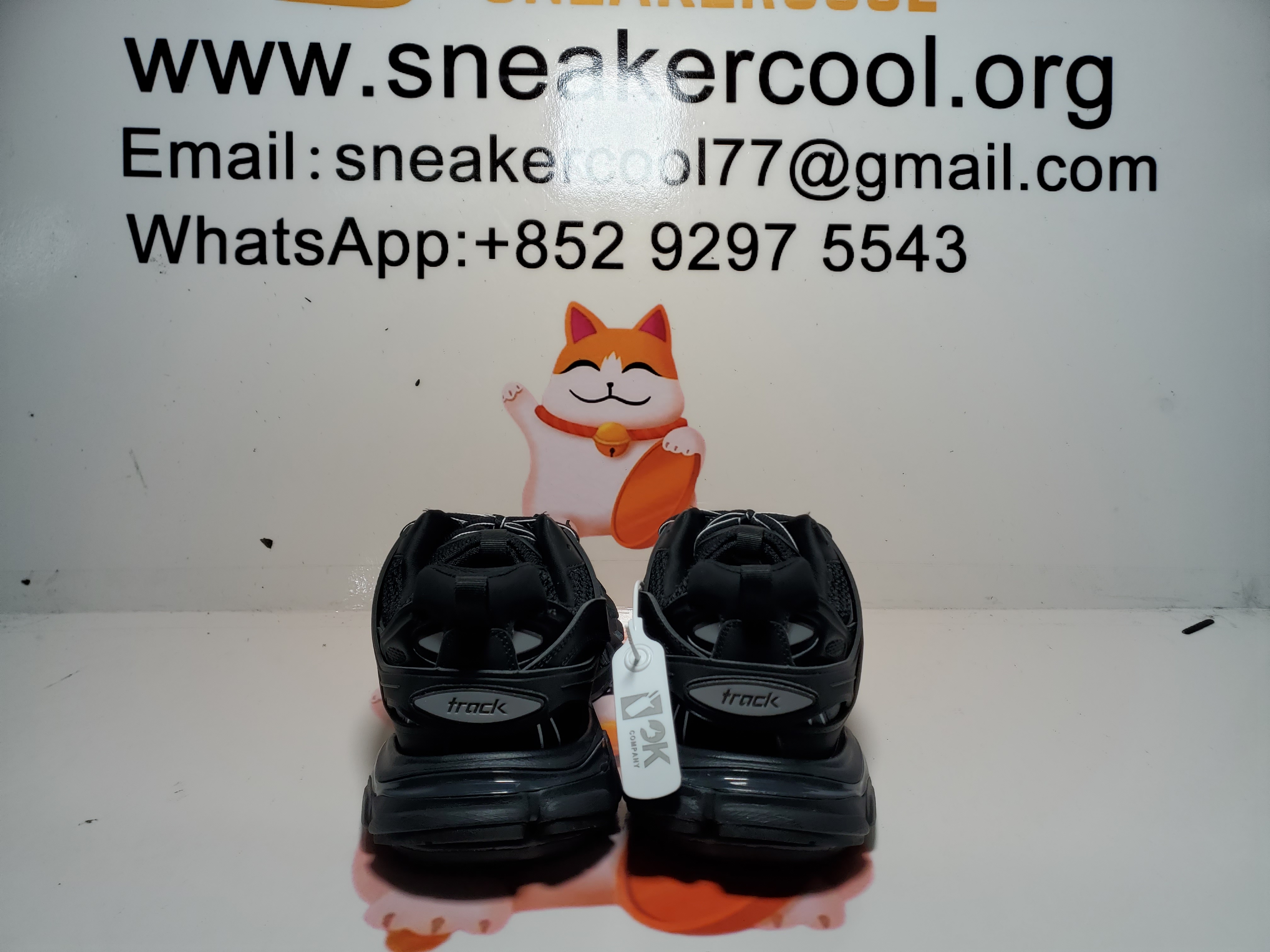 Balenciaga 3rd Track Sneaker Black