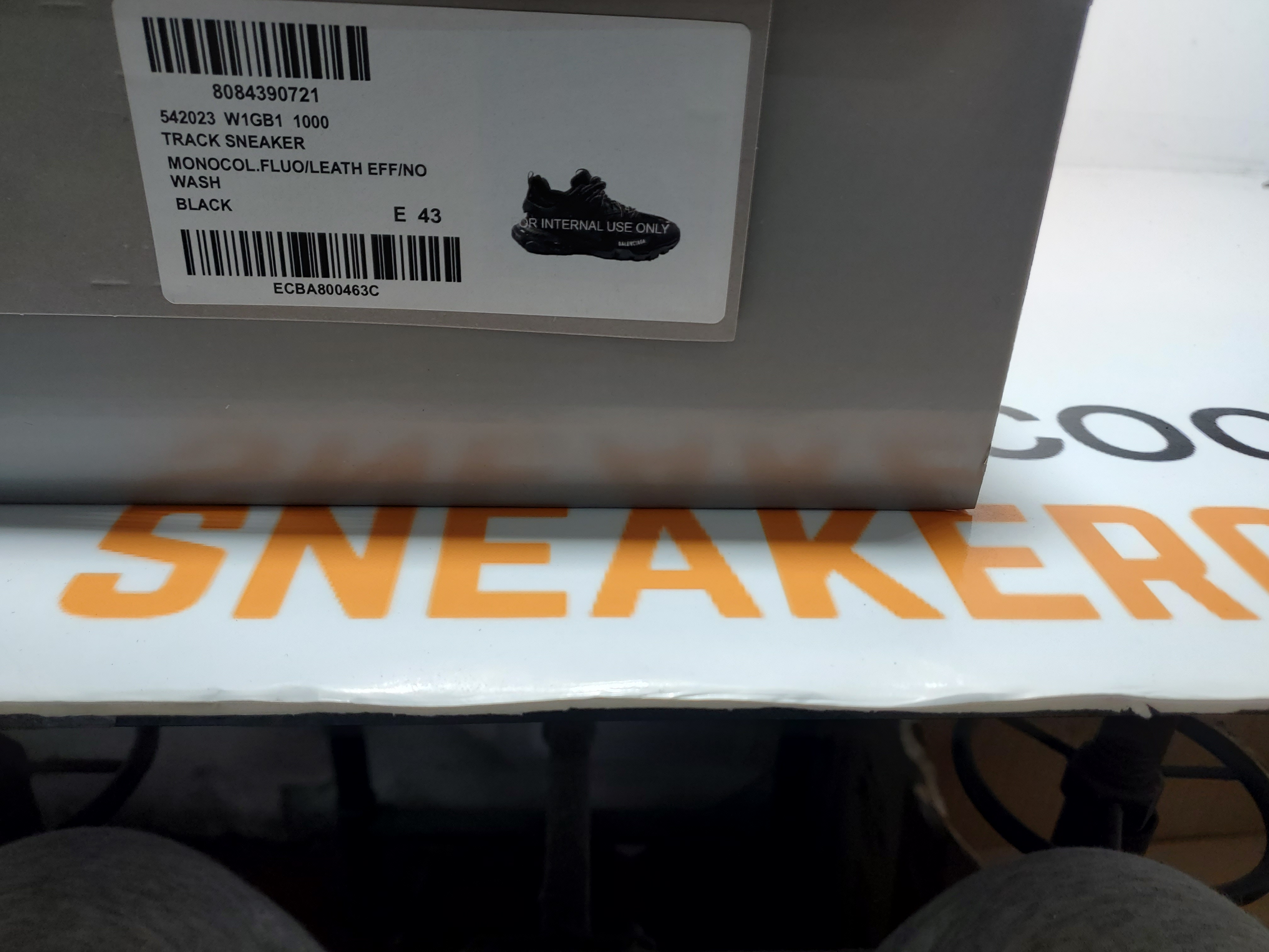 Balenciaga 3rd Track Sneaker Black