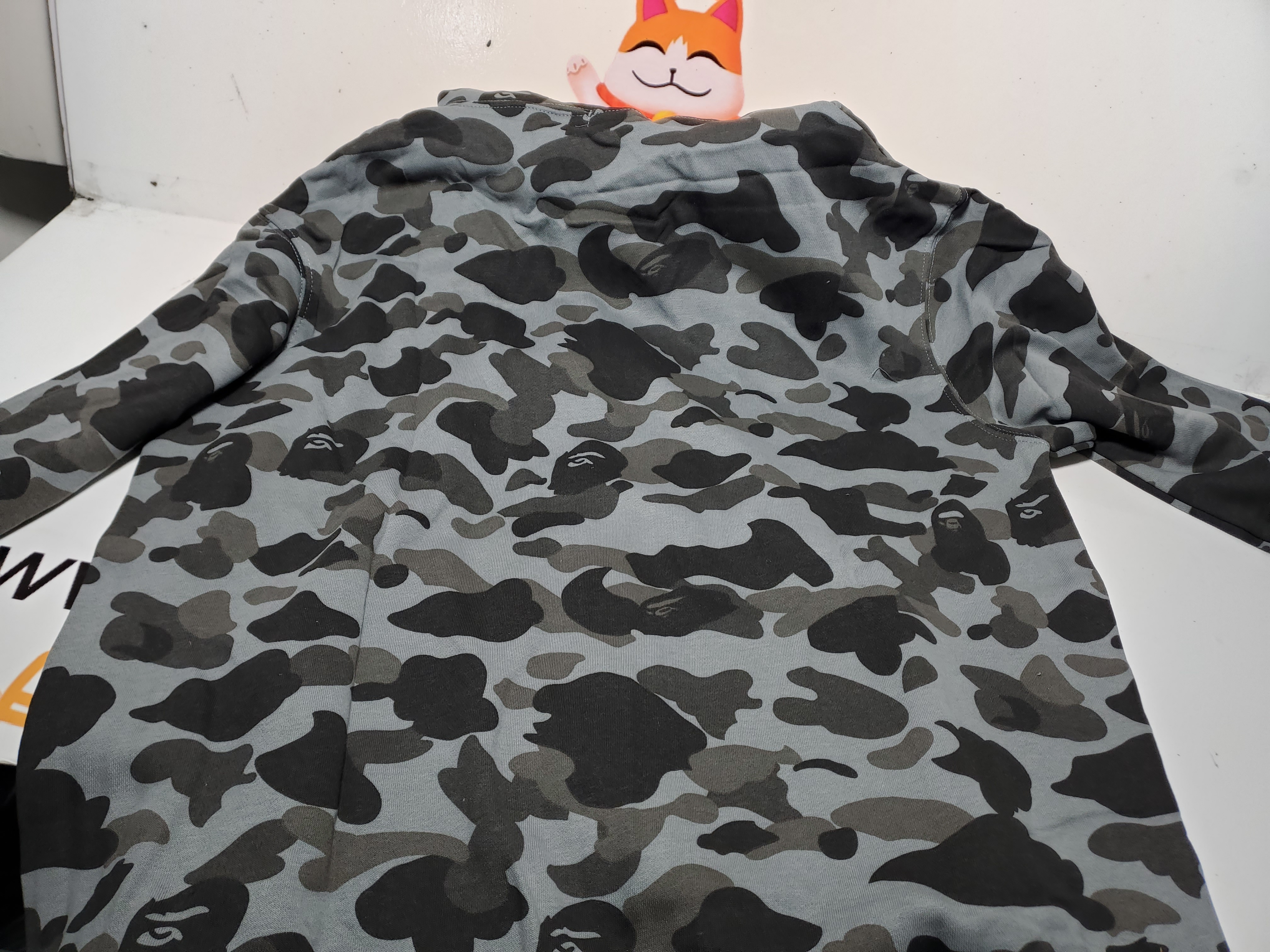 BAPE Color Camo Shark Full Zip Hoodie Black 1J20 115 003