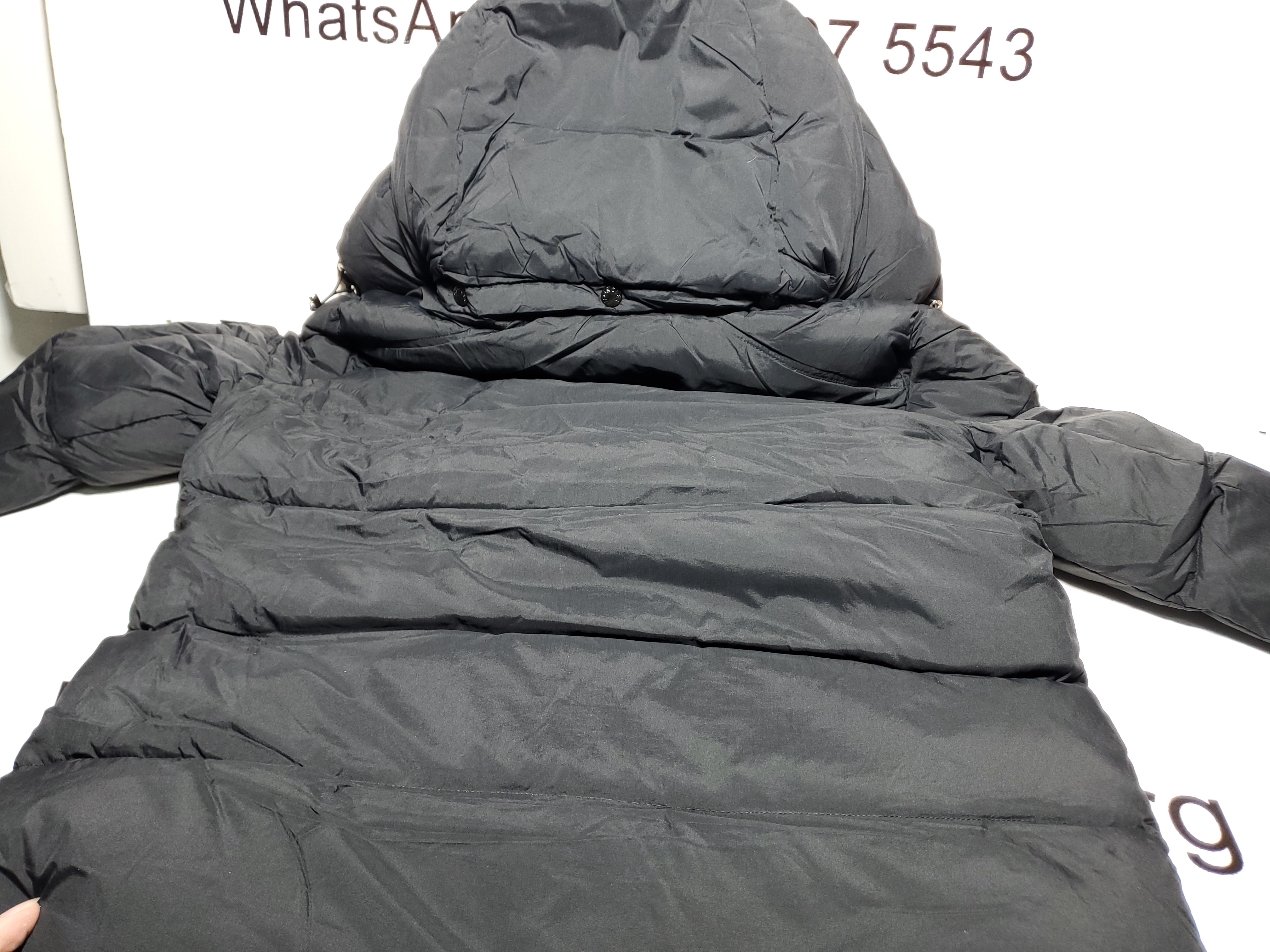 Moncler Vezere Flannel Short Down Jacket