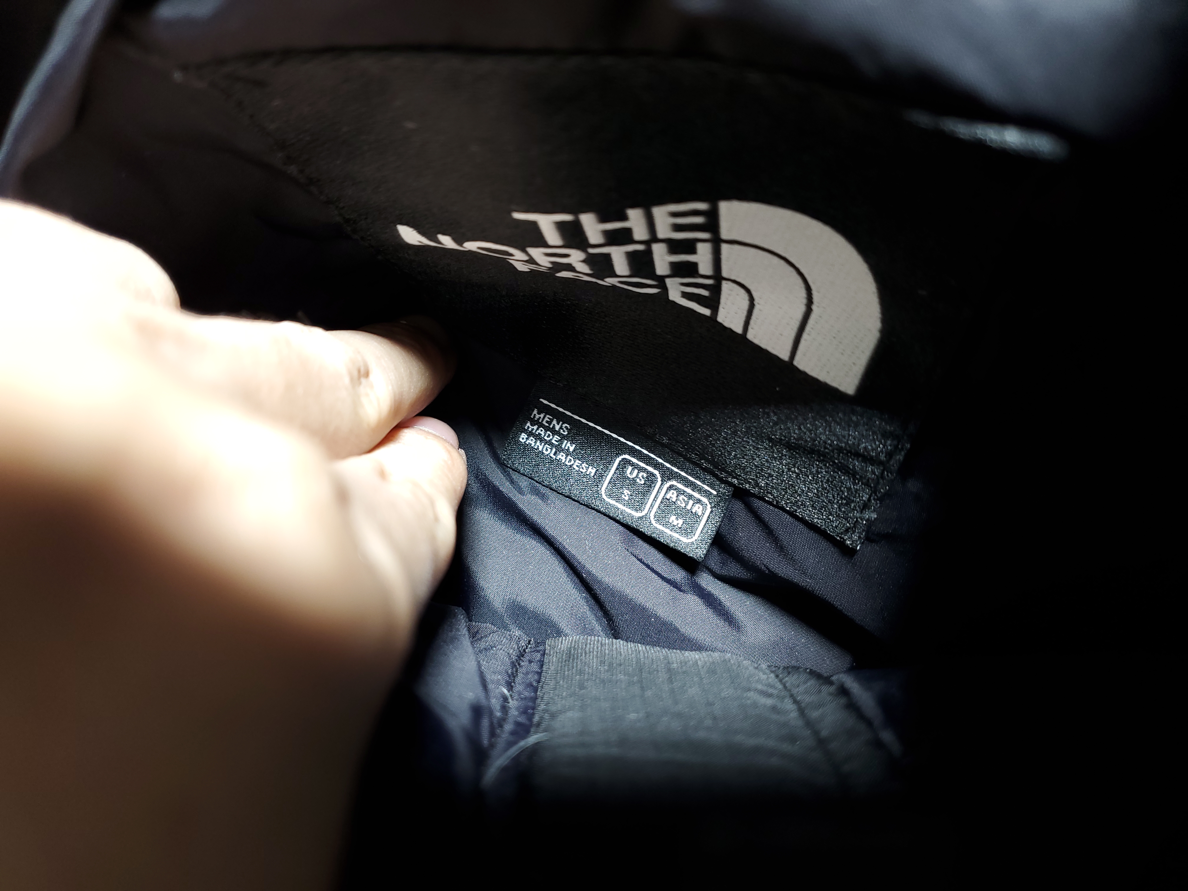 TheNorthFace Splicing White And Black