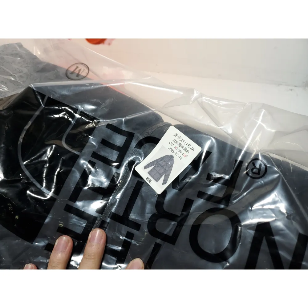 TheNorthFace Splicing White And Black