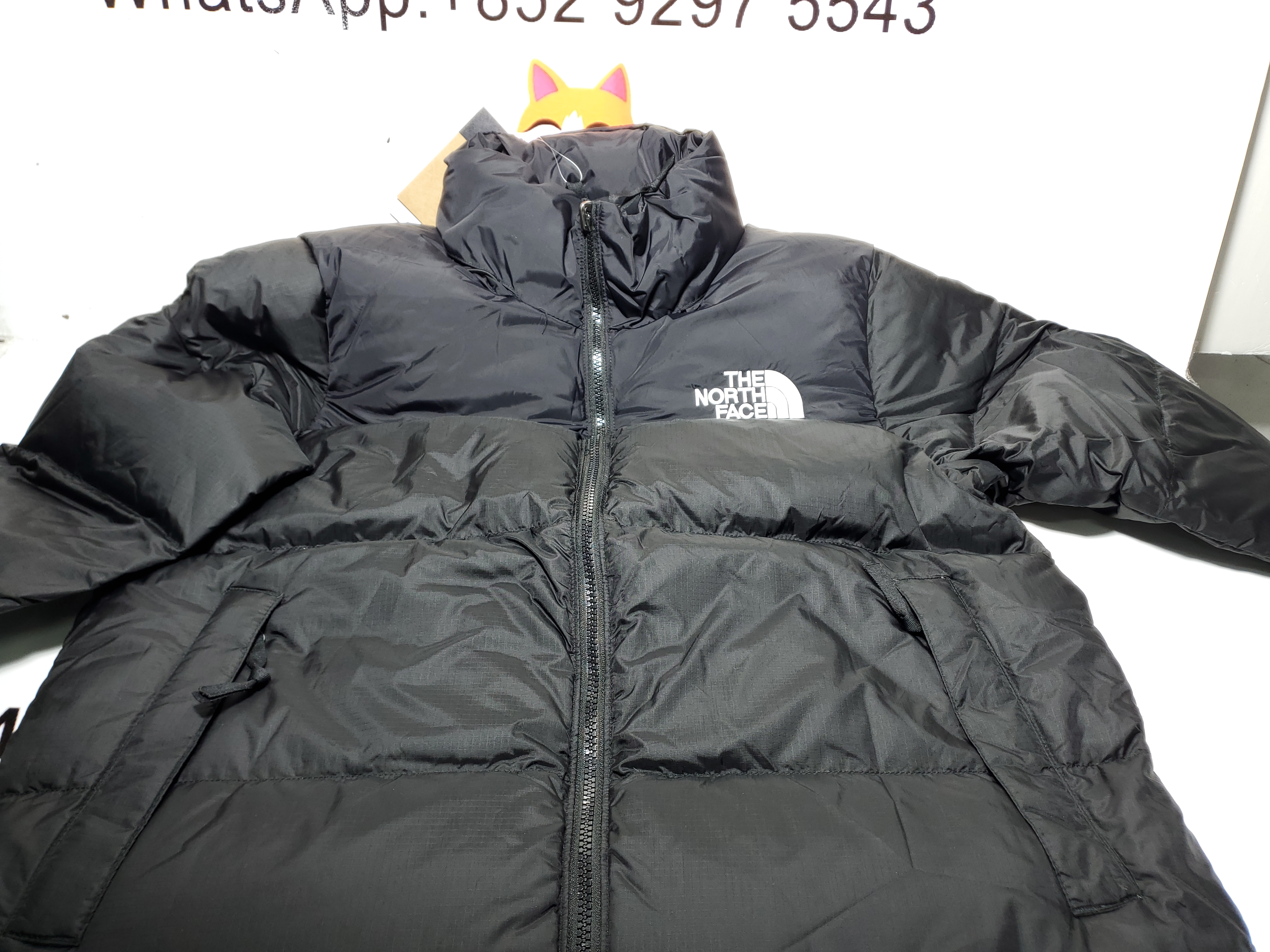 TheNorthFace Splicing White And Black