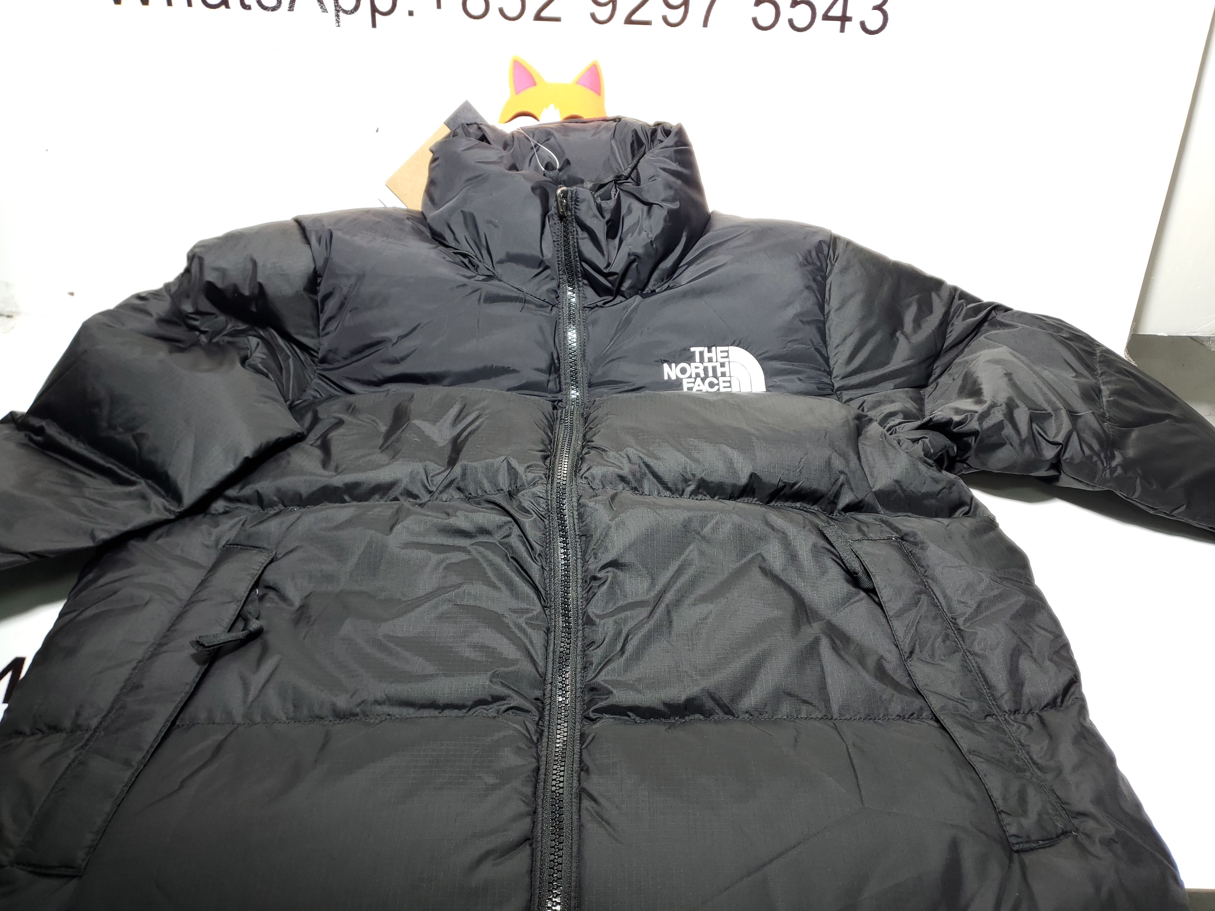 TheNorthFace Splicing White And Black