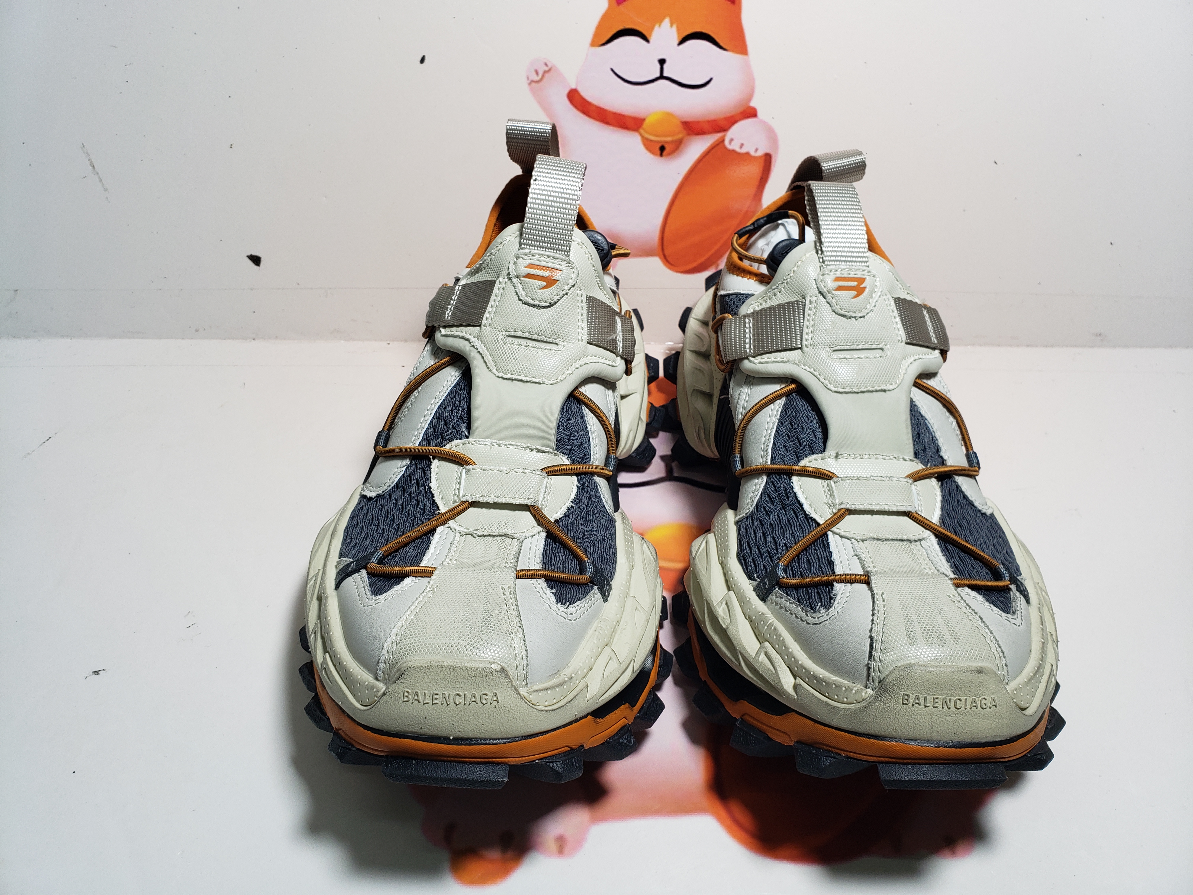Balenciaga 15th White Orange 804919 WHIKE 2070 
