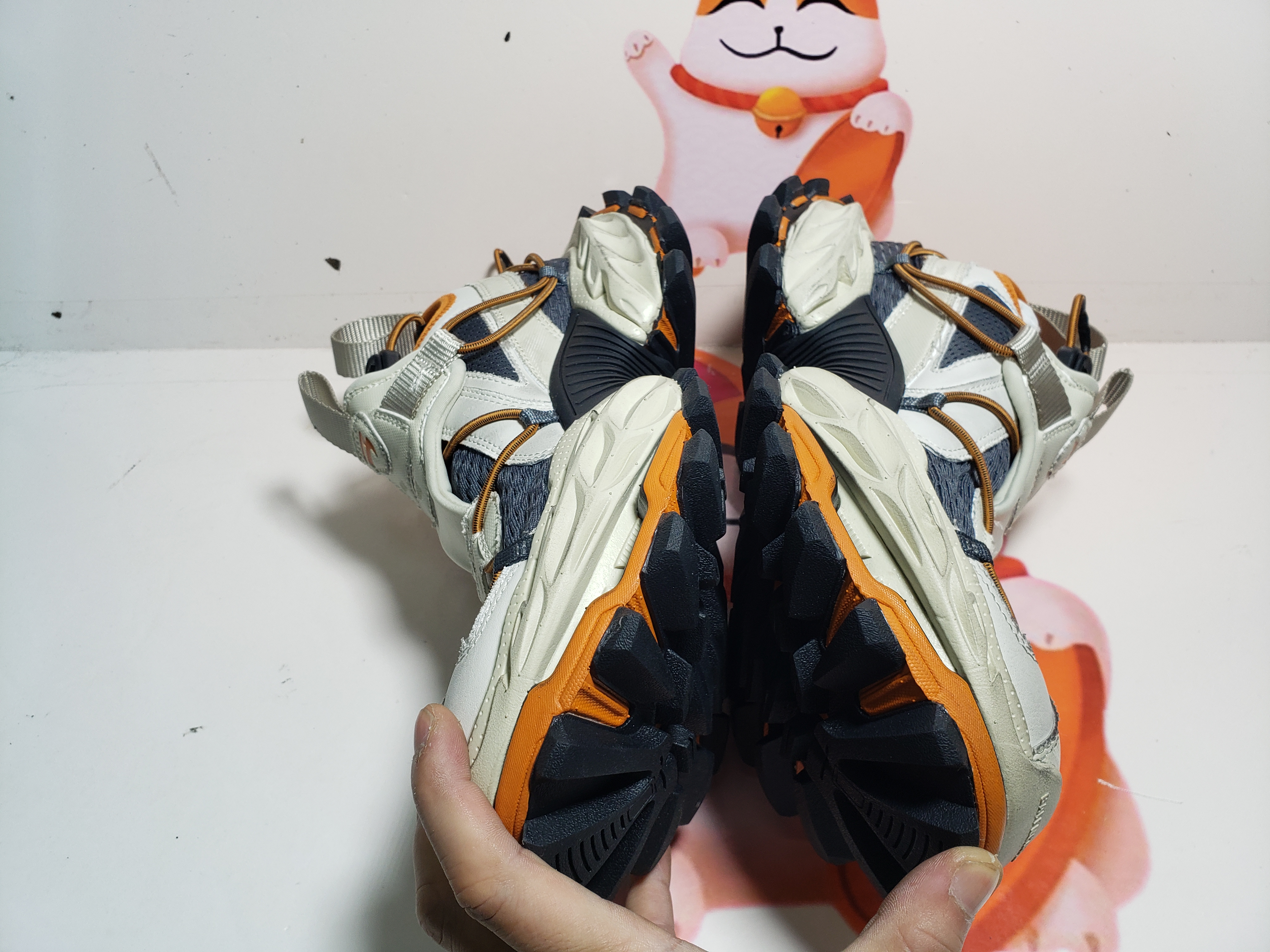 Balenciaga 15th White Orange 804919 WHIKE 2070 