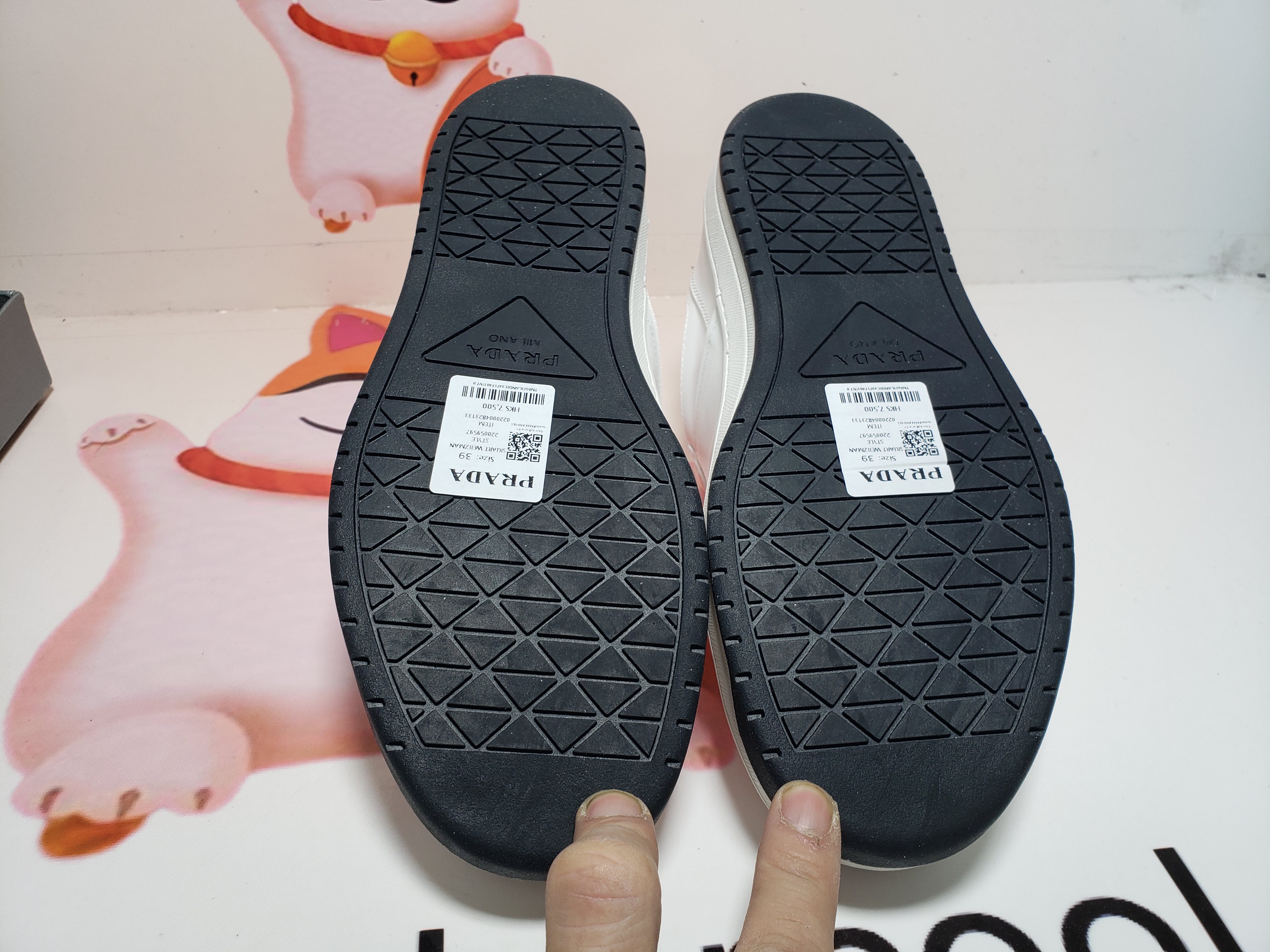 PKGoden Prada Downtown Low Sneakers White