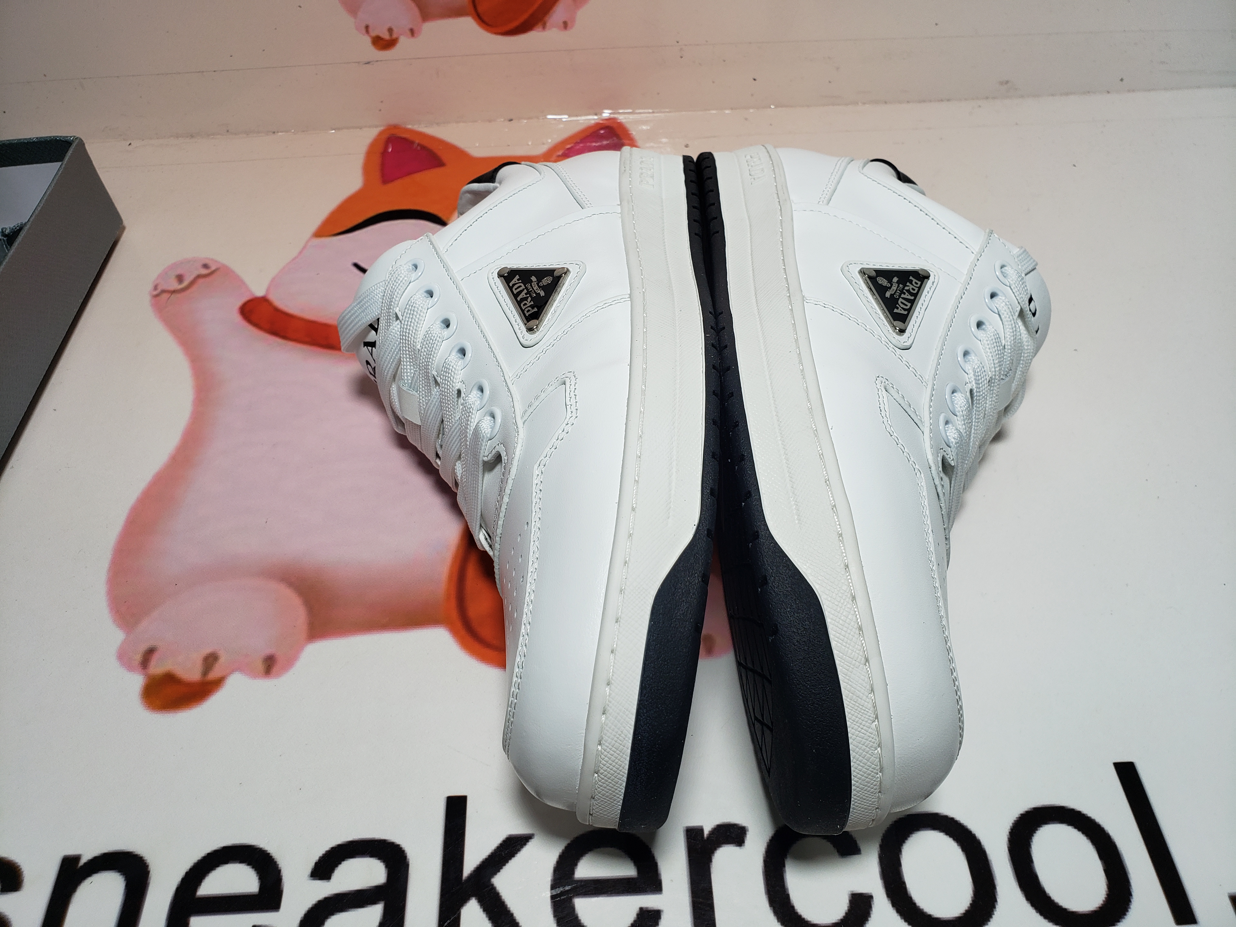 PKGoden Prada Downtown Low Sneakers White