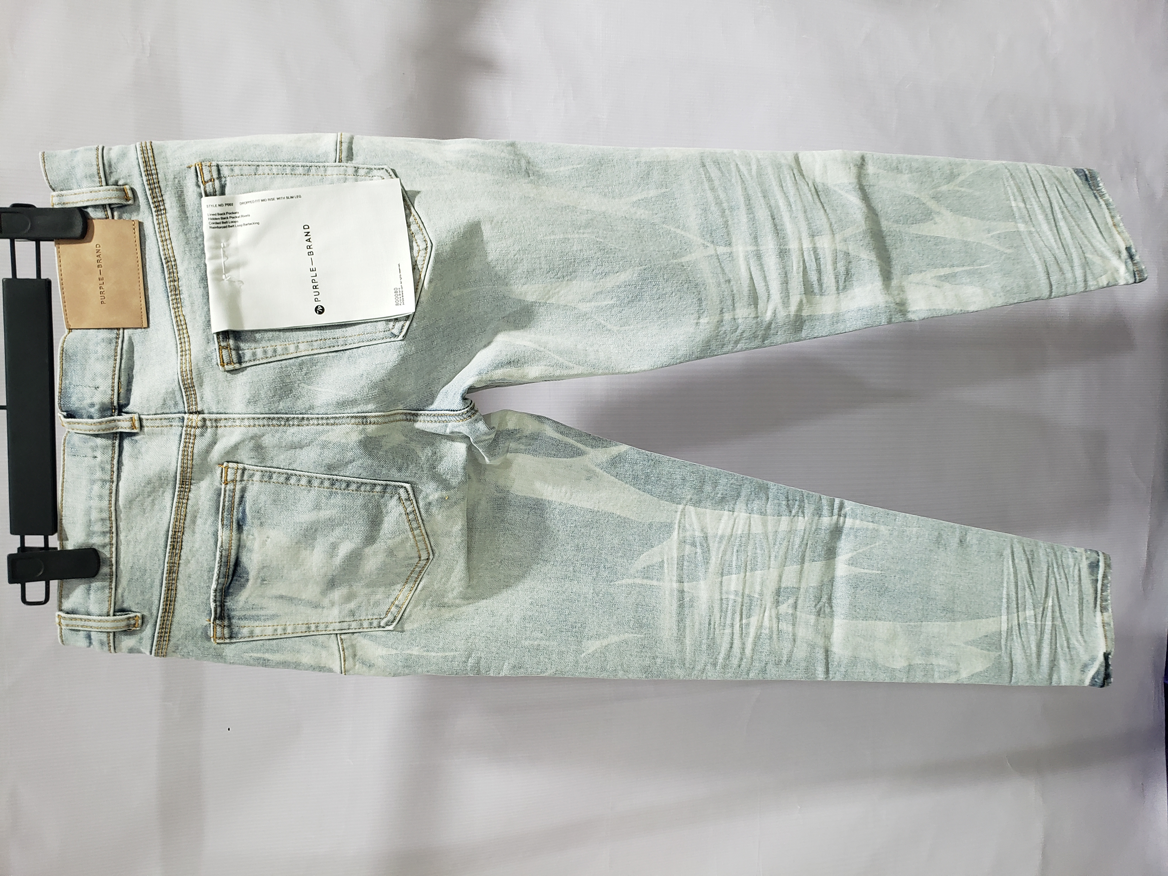 New Purple Brand Fashion Men Blue Jeans