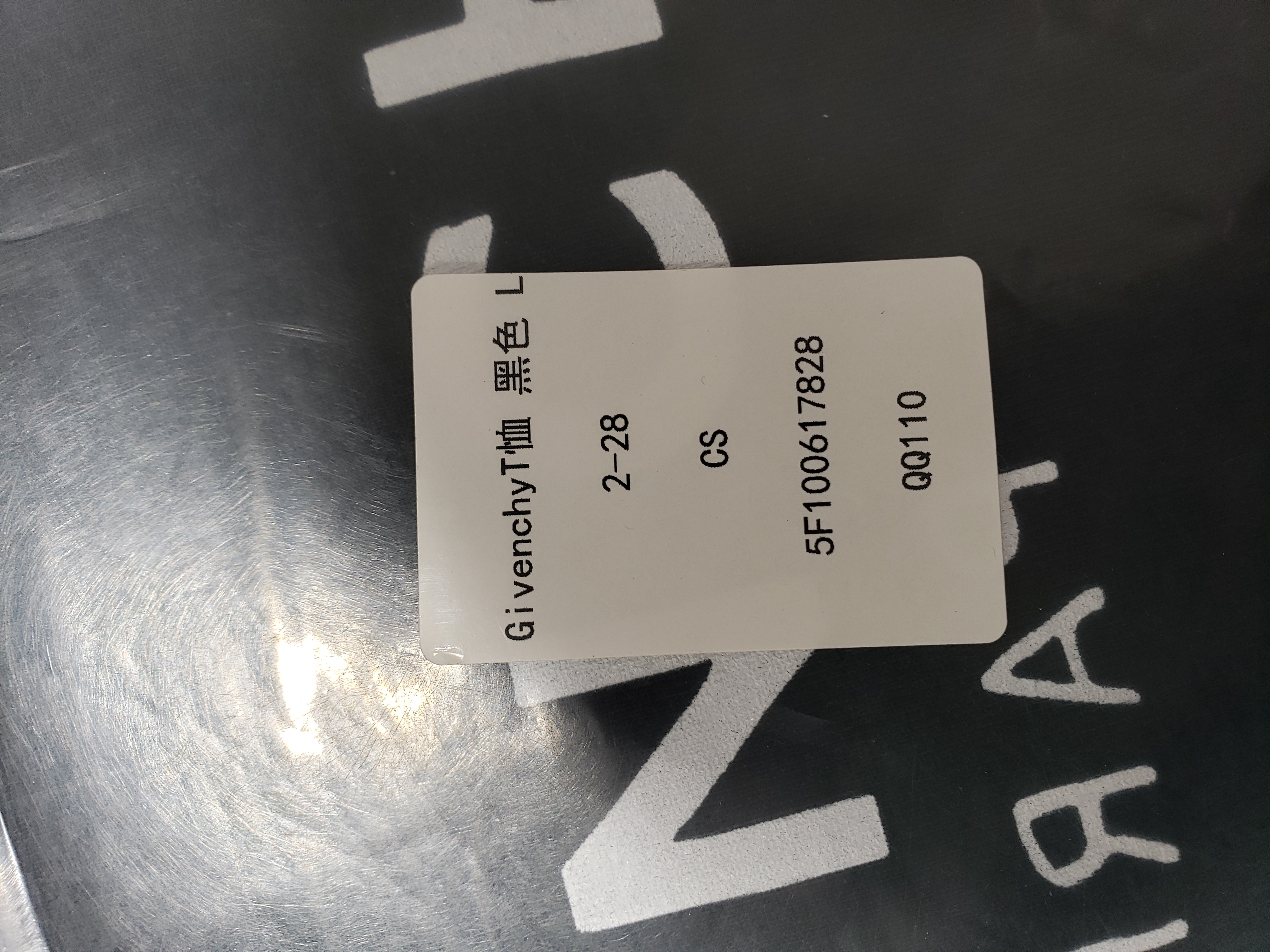 Givenchy 24SS altered letter short sleeve T-shirt 1902 T-Shirts