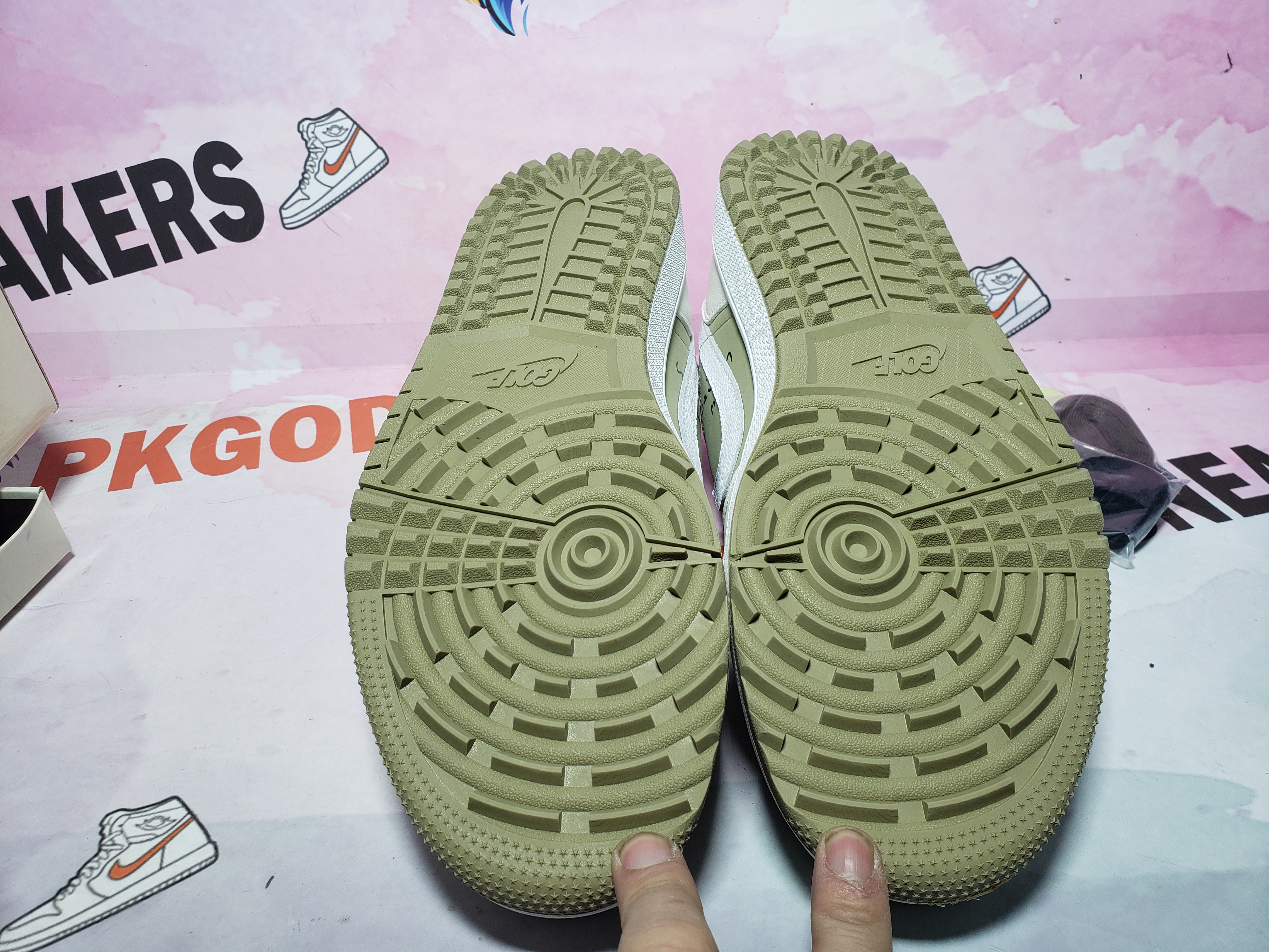 OG Jordan 1 Retro Low Golf Travis Scott Neutral Olive,FZ3124-200