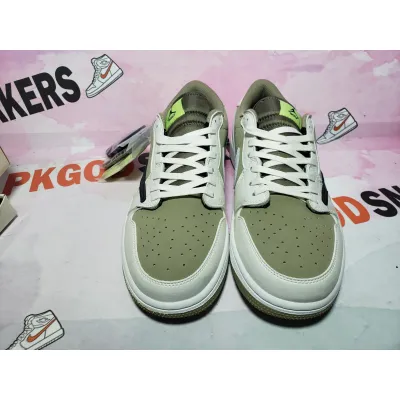 OG Jordan 1 Retro Low Golf Travis Scott Neutral Olive,FZ3124-200 02